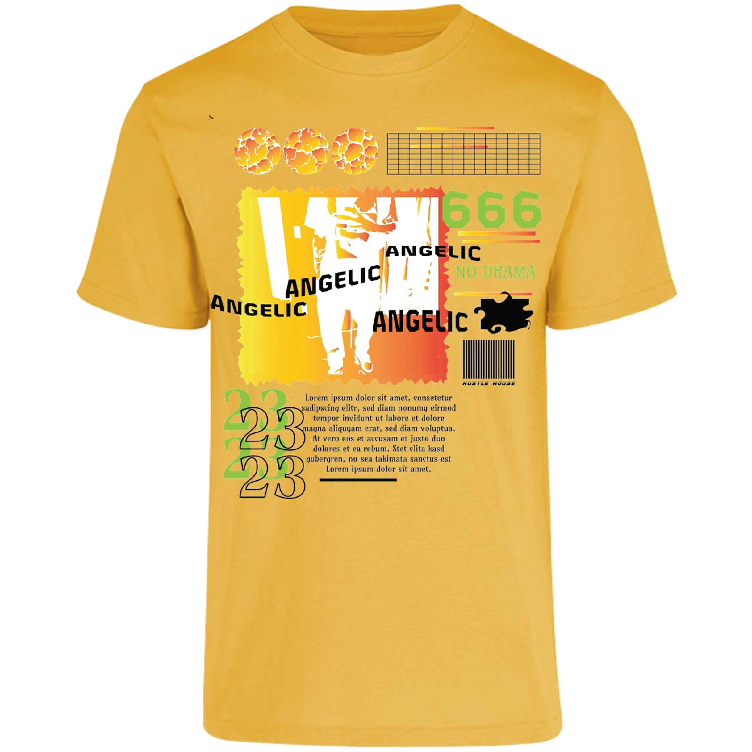 Playera Urbano Style Angelic Drama 8 para Adulto 25