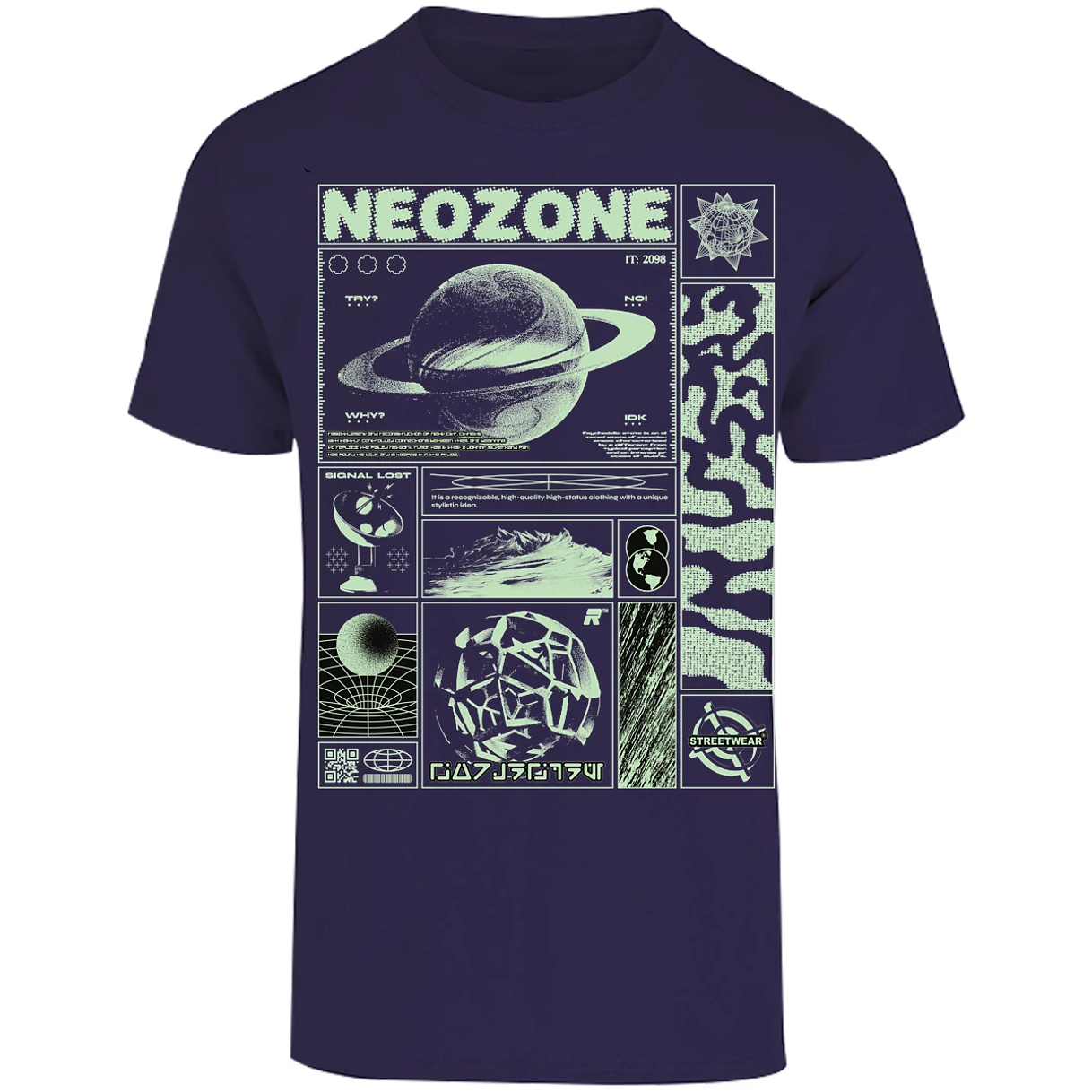 Playera Urbano Style Neozone 479 para Adulto 5