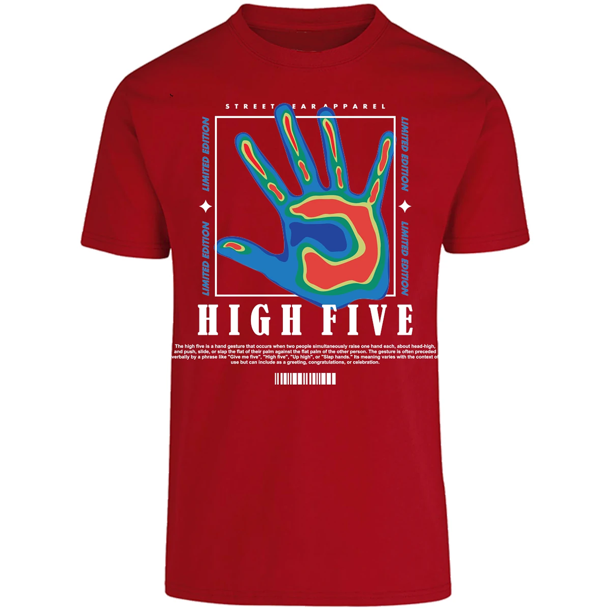 Playera Urbano Style High Five 143 para Adulto 3