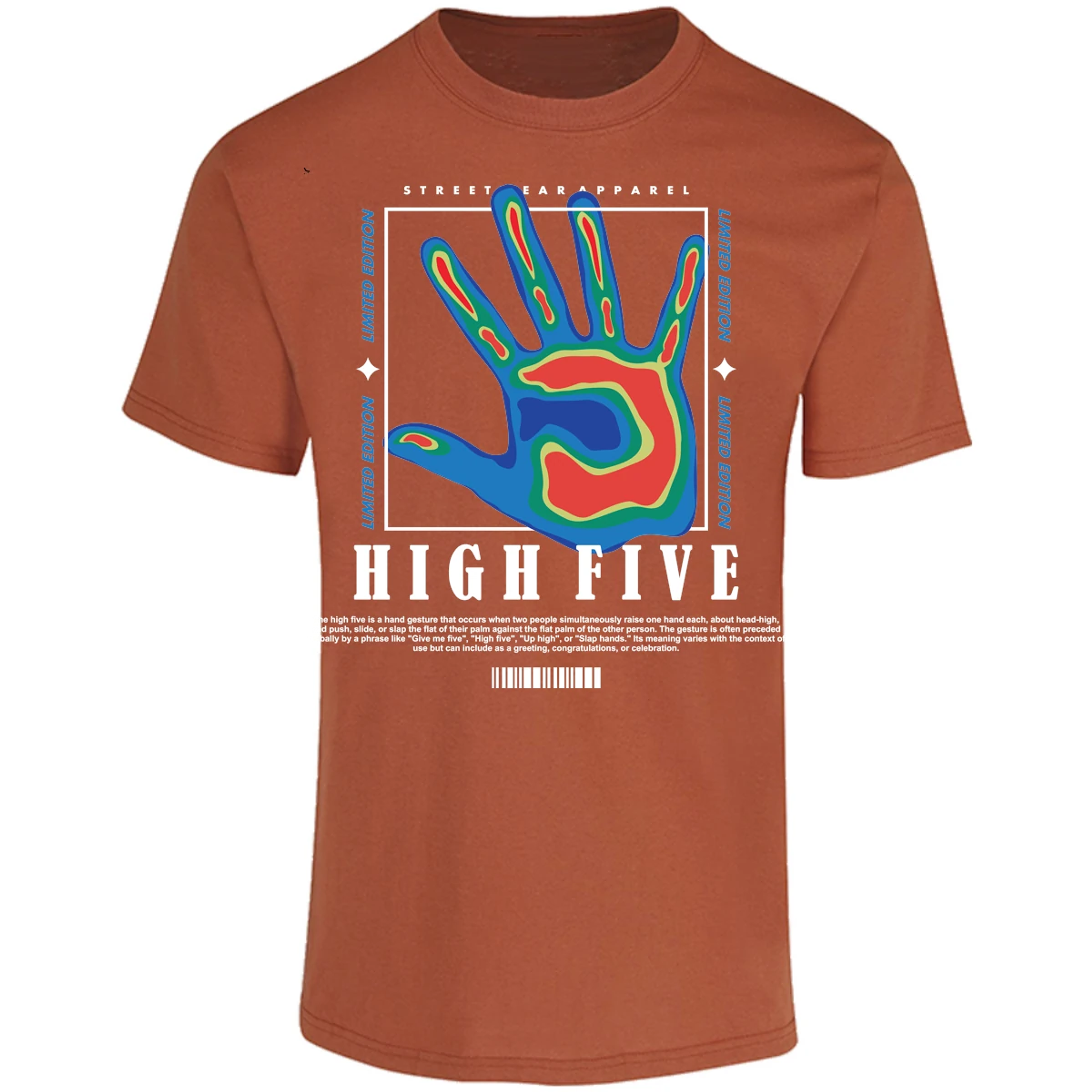 Playera Urbano Style High Five 143 para Adulto 9