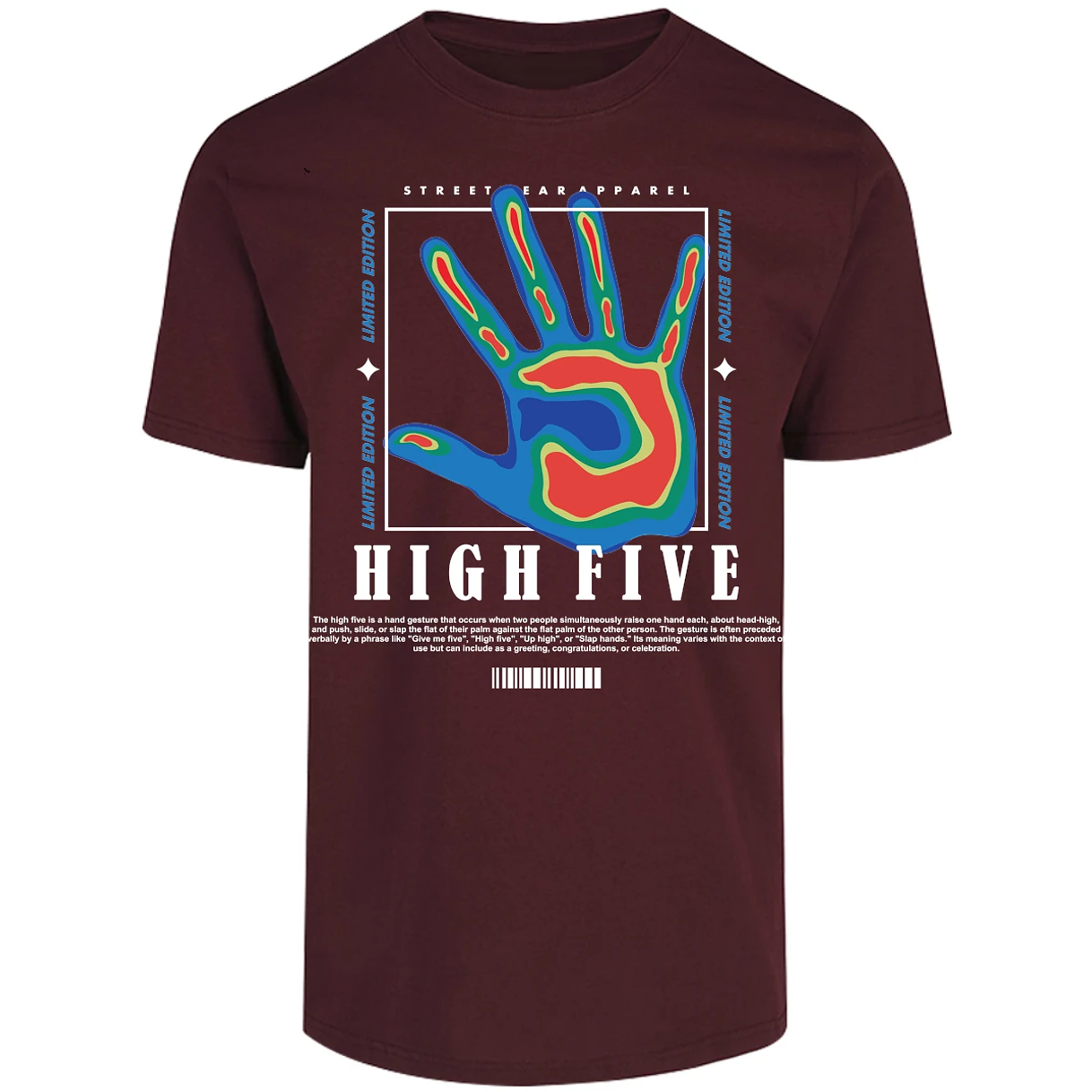 Playera Urbano Style High Five 143 para Adulto 15