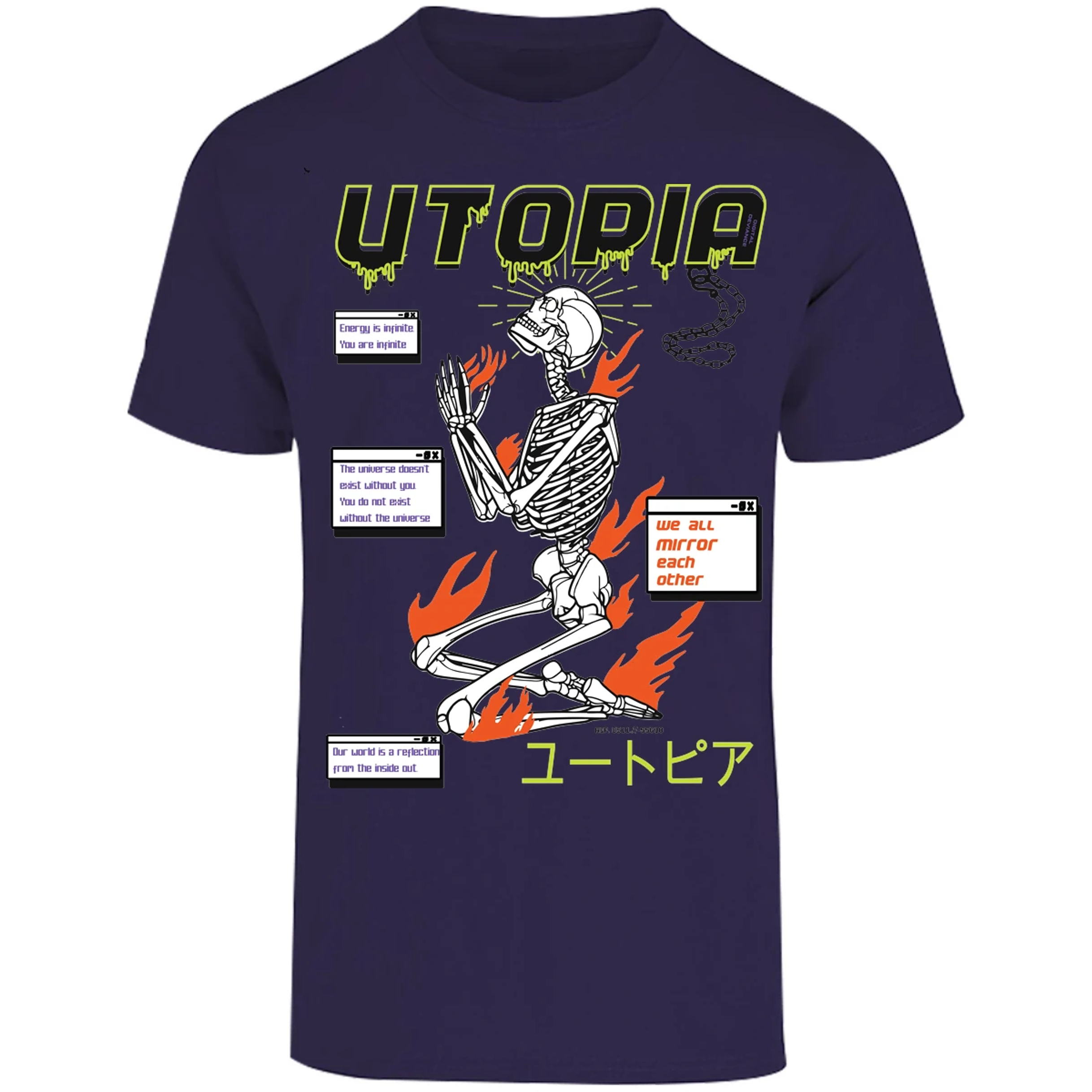 Playera Urbano Style Utopia 10 para Adulto 9