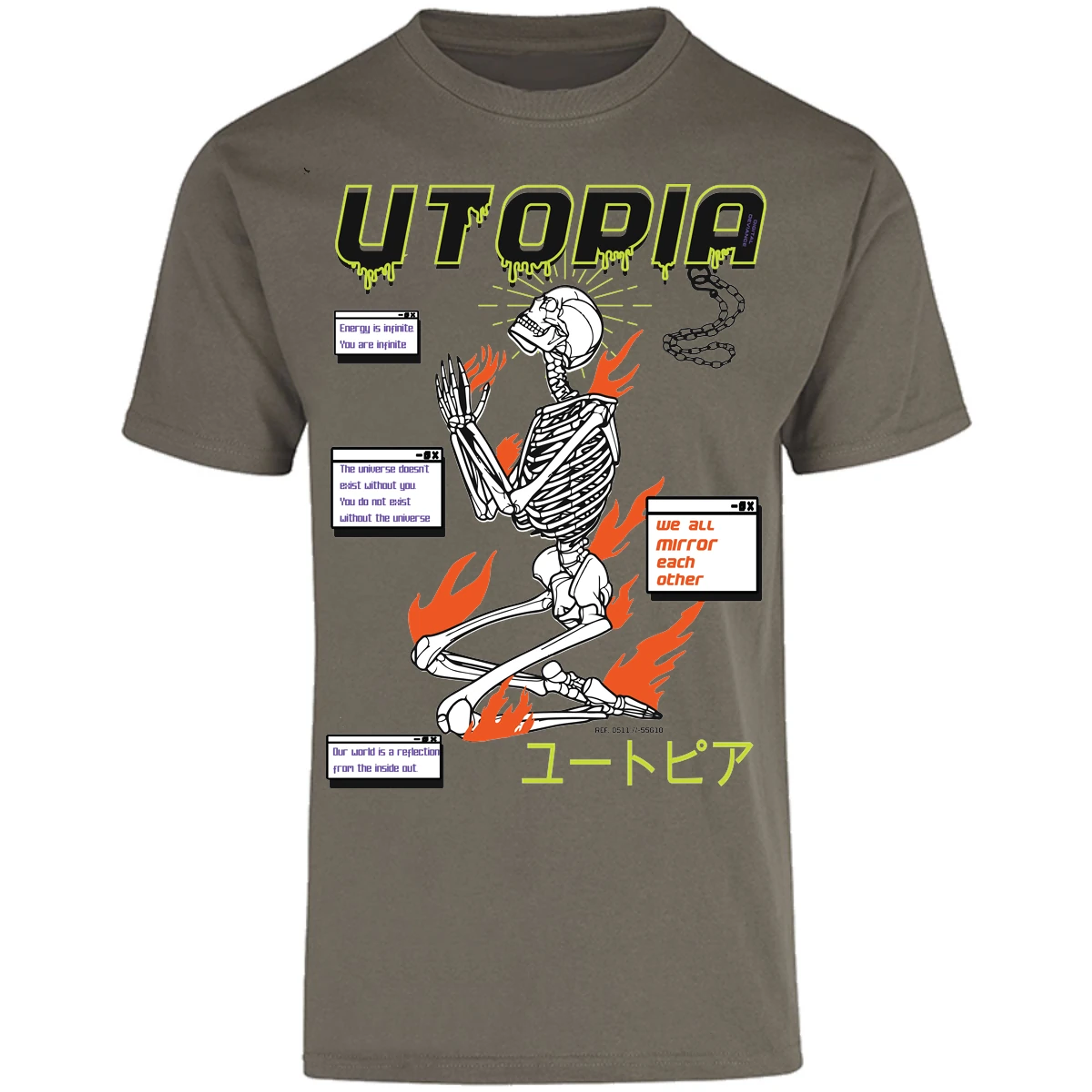Playera Urbano Style Utopia 10 para Adulto 11