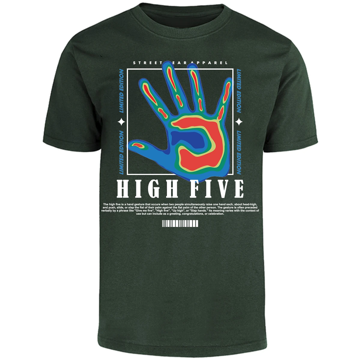Playera Urbano Style High Five 143 para Adulto 25