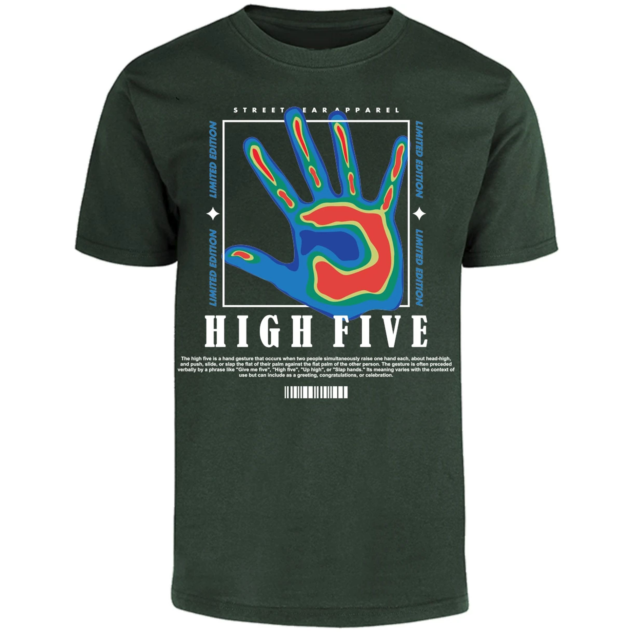 Playera Urbano Style High Five 143 para Adulto 25
