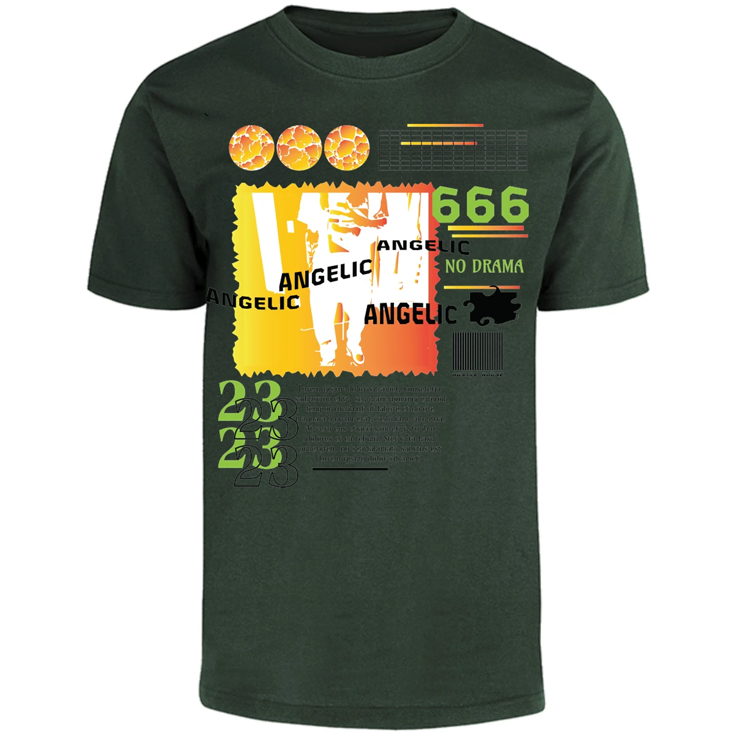 Playera Urbano Style Angelic Drama 8 para Adulto 16