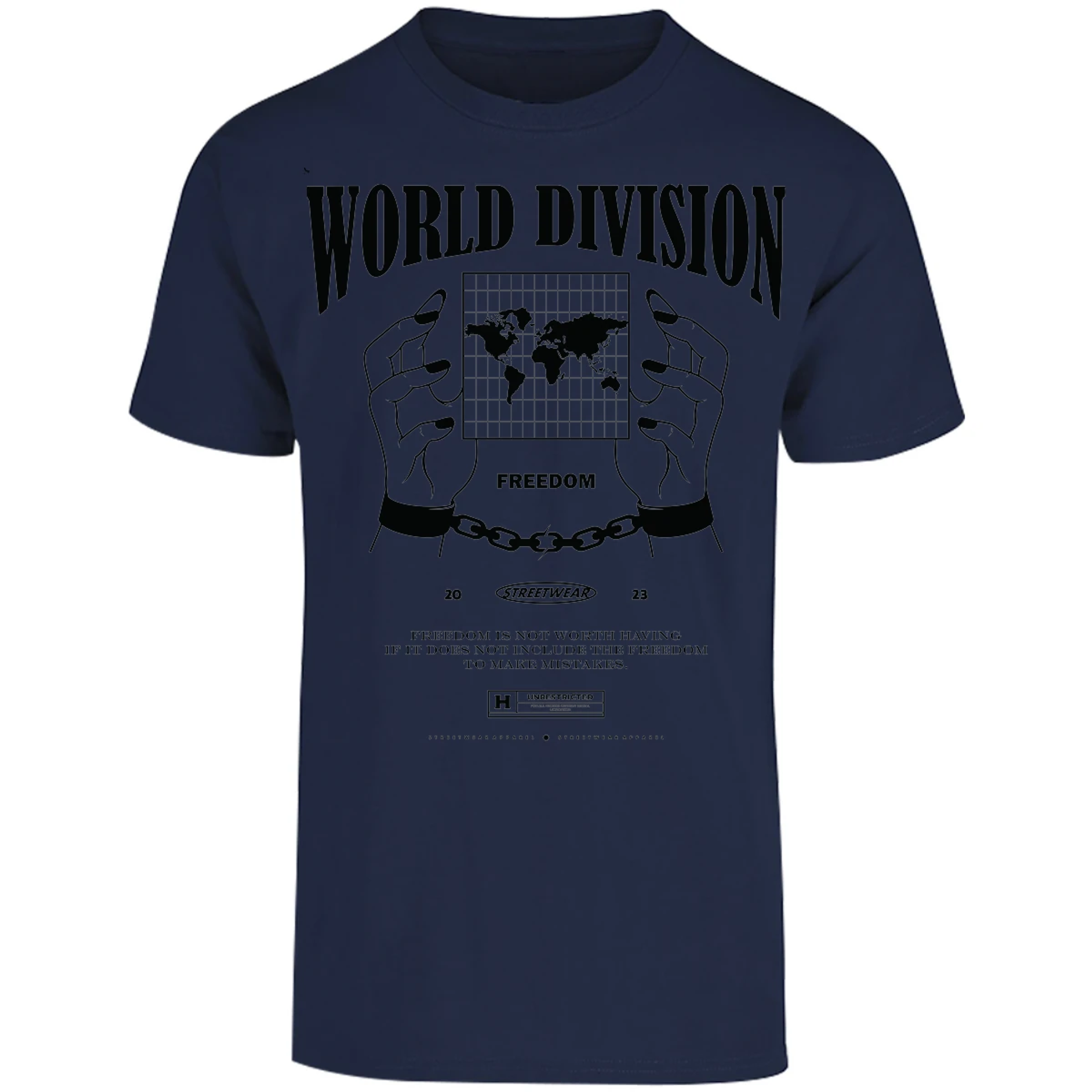 Playera Urbano Style Freedom World Division 222 para Adulto 12