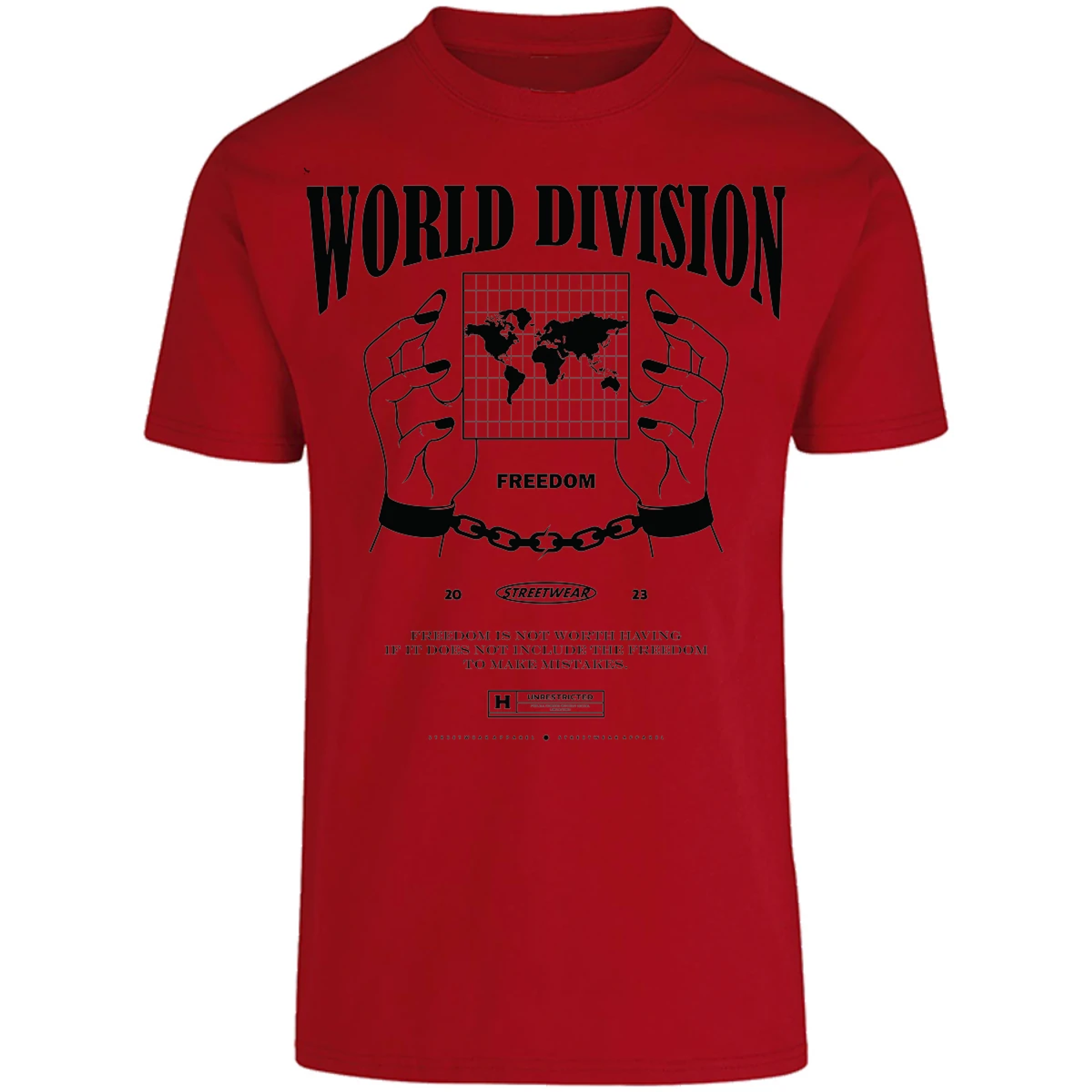 Playera Urbano Style Freedom World Division 222 para Adulto 1