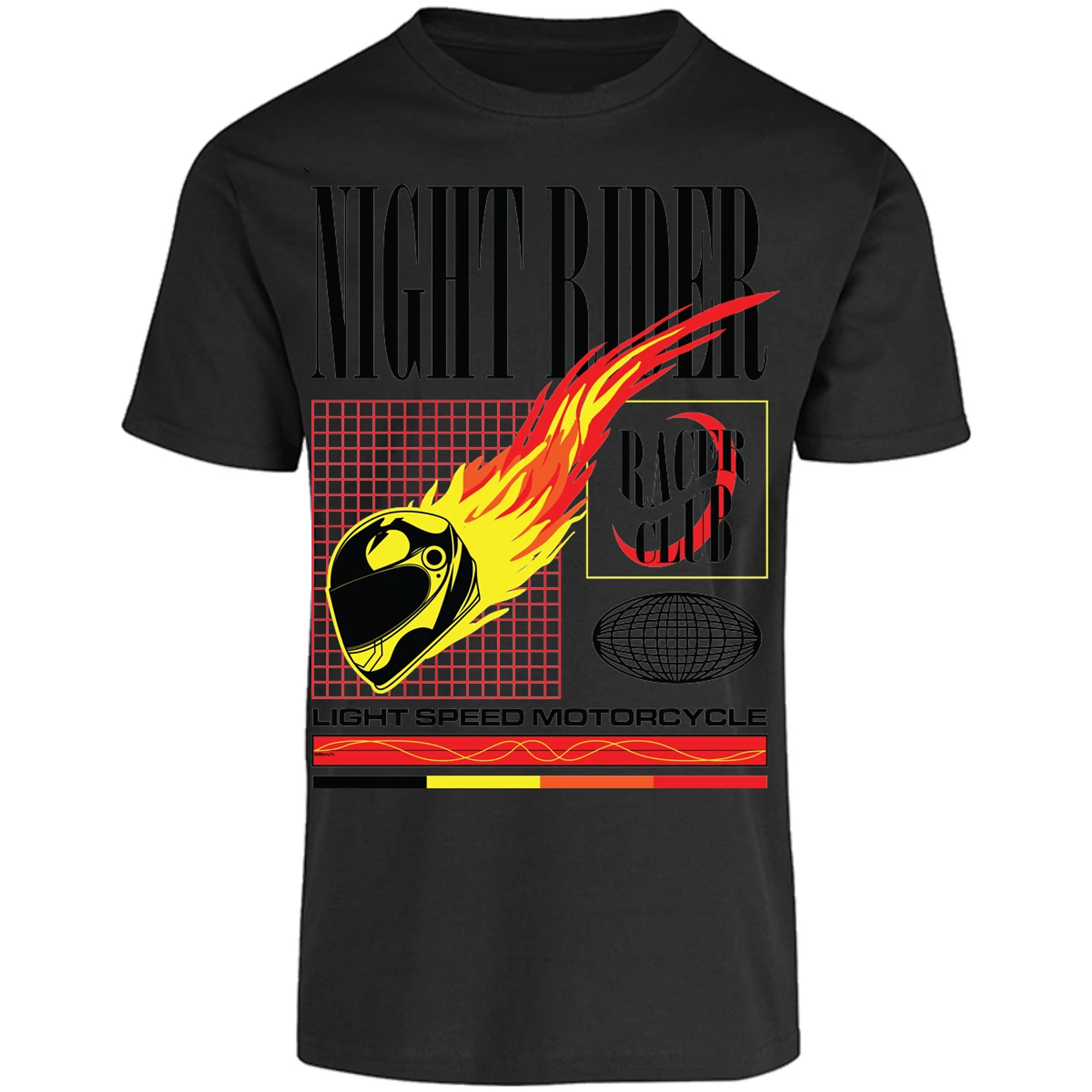 Playera Urbano Style Night Rider 2 para Adulto 4
