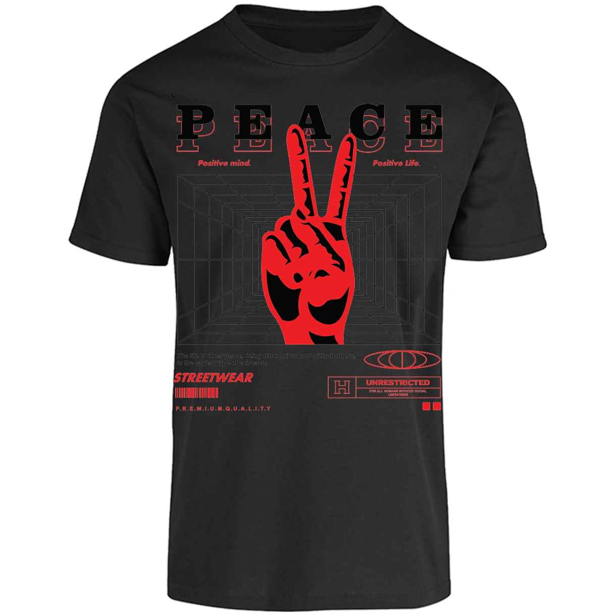 Playera Urbano Style Peace 404 para Adulto 28