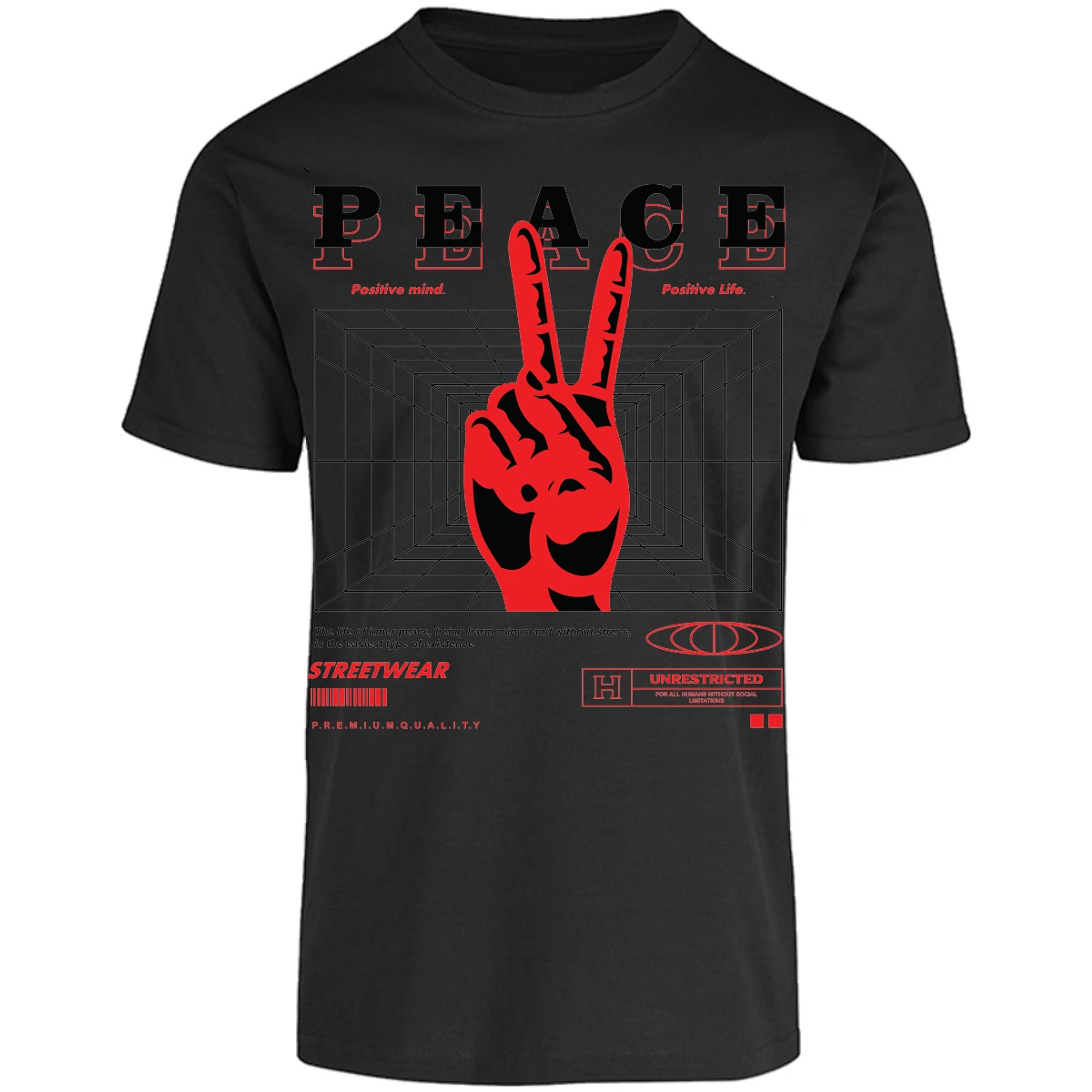 Playera Urbano Style Peace 404 para Adulto 28
