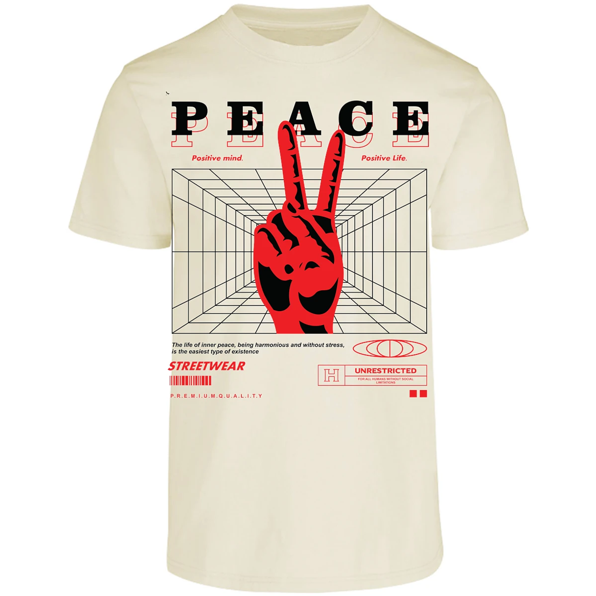 Playera Urbano Style Peace 404 para Adulto 20