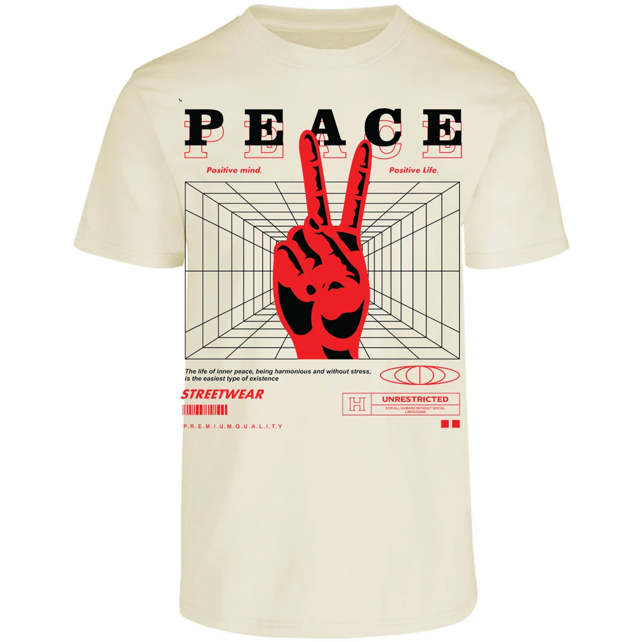 Playera Urbano Style Peace 404 para Adulto 20