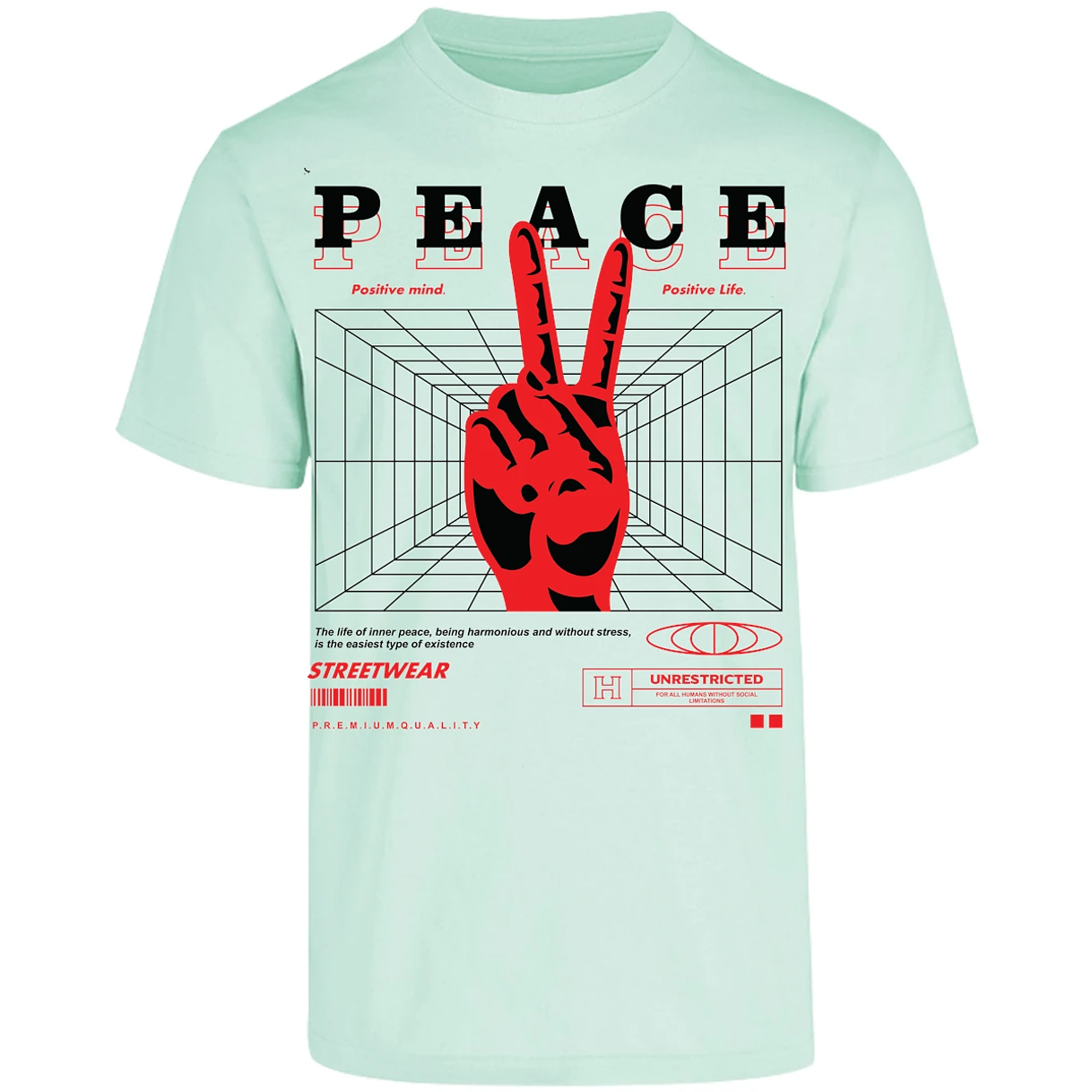 Playera Urbano Style Peace 404 para Adulto 27