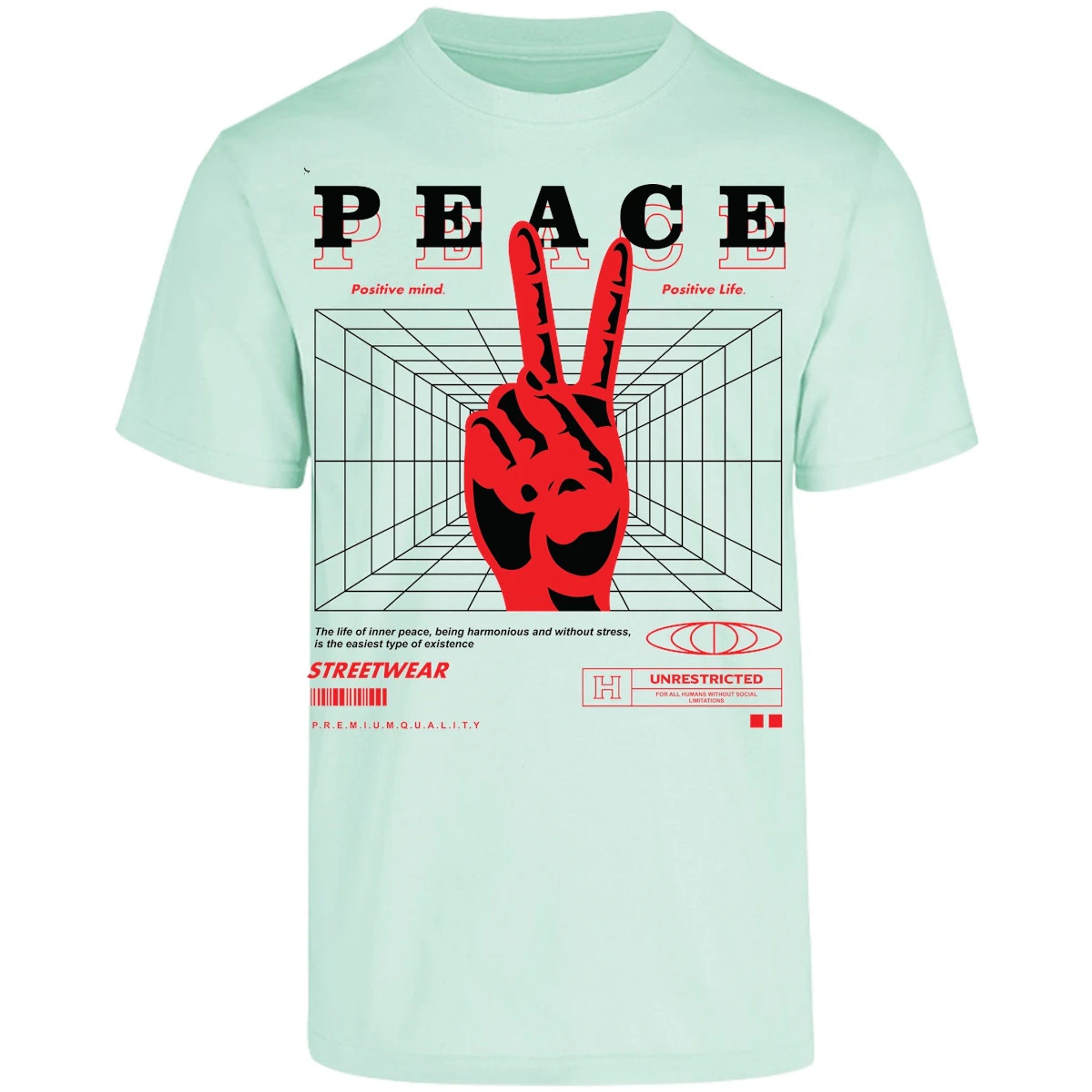Playera Urbano Style Peace 404 para Adulto 27