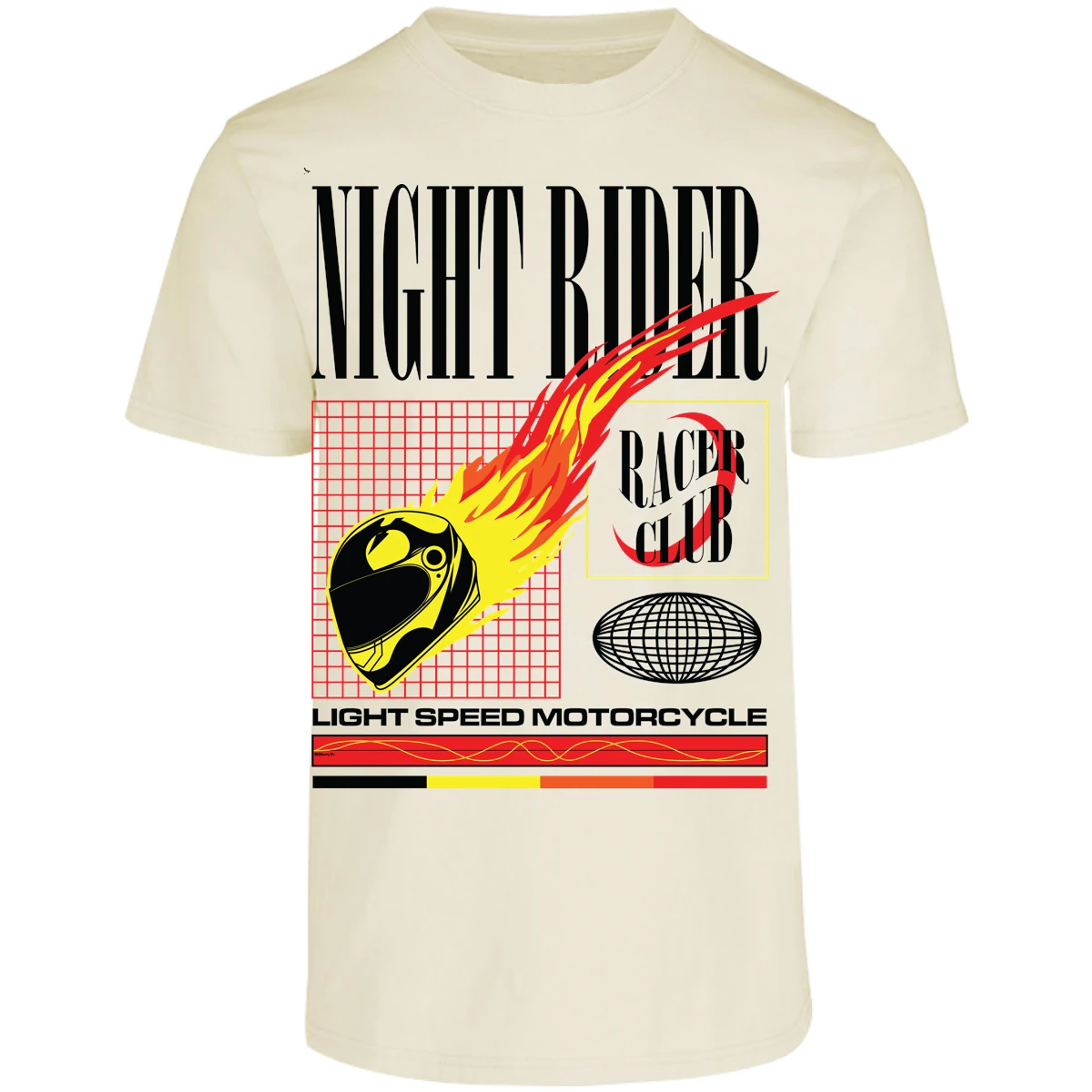 Playera Urbano Style Night Rider 2 para Adulto 21