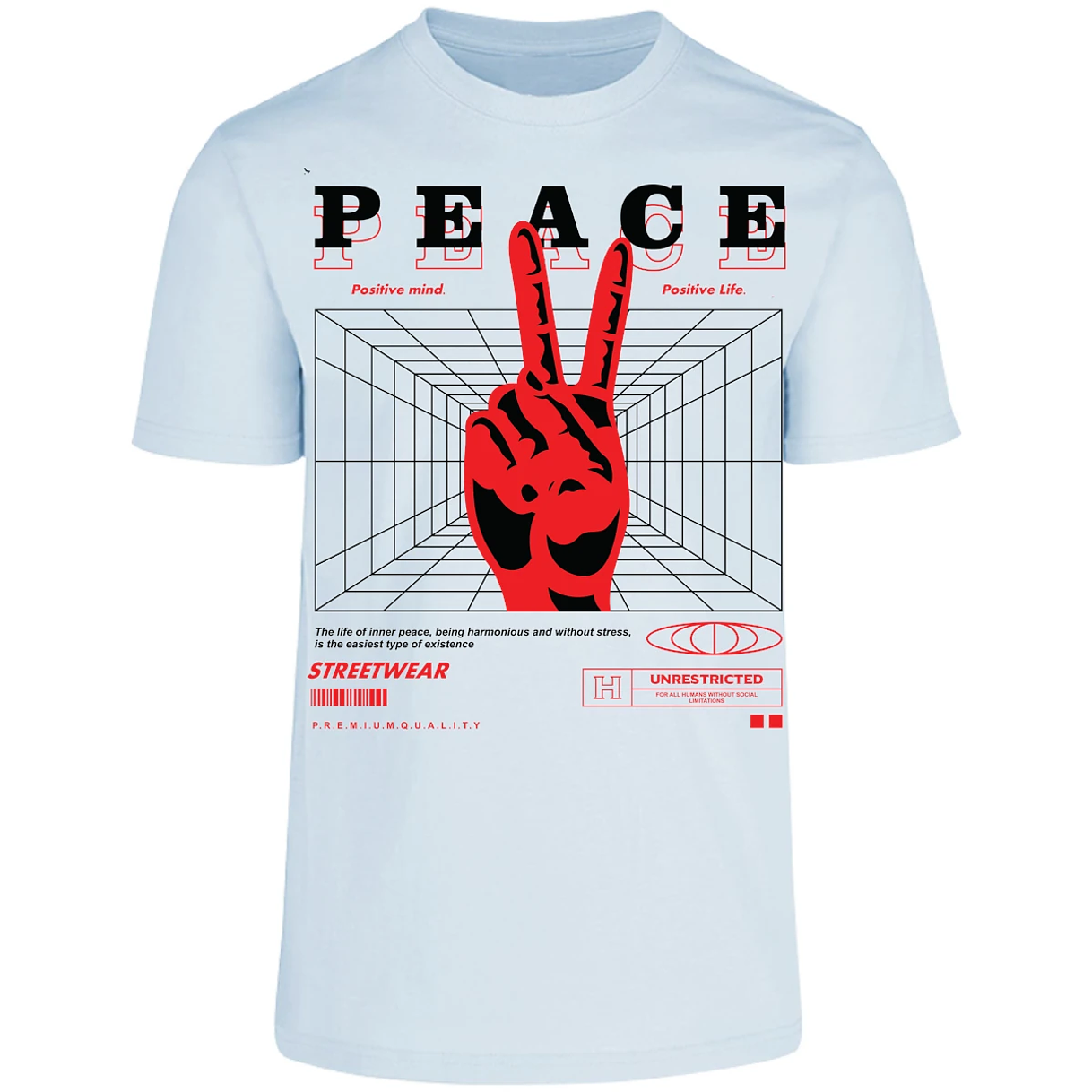 Playera Urbano Style Peace 404 para Adulto 11