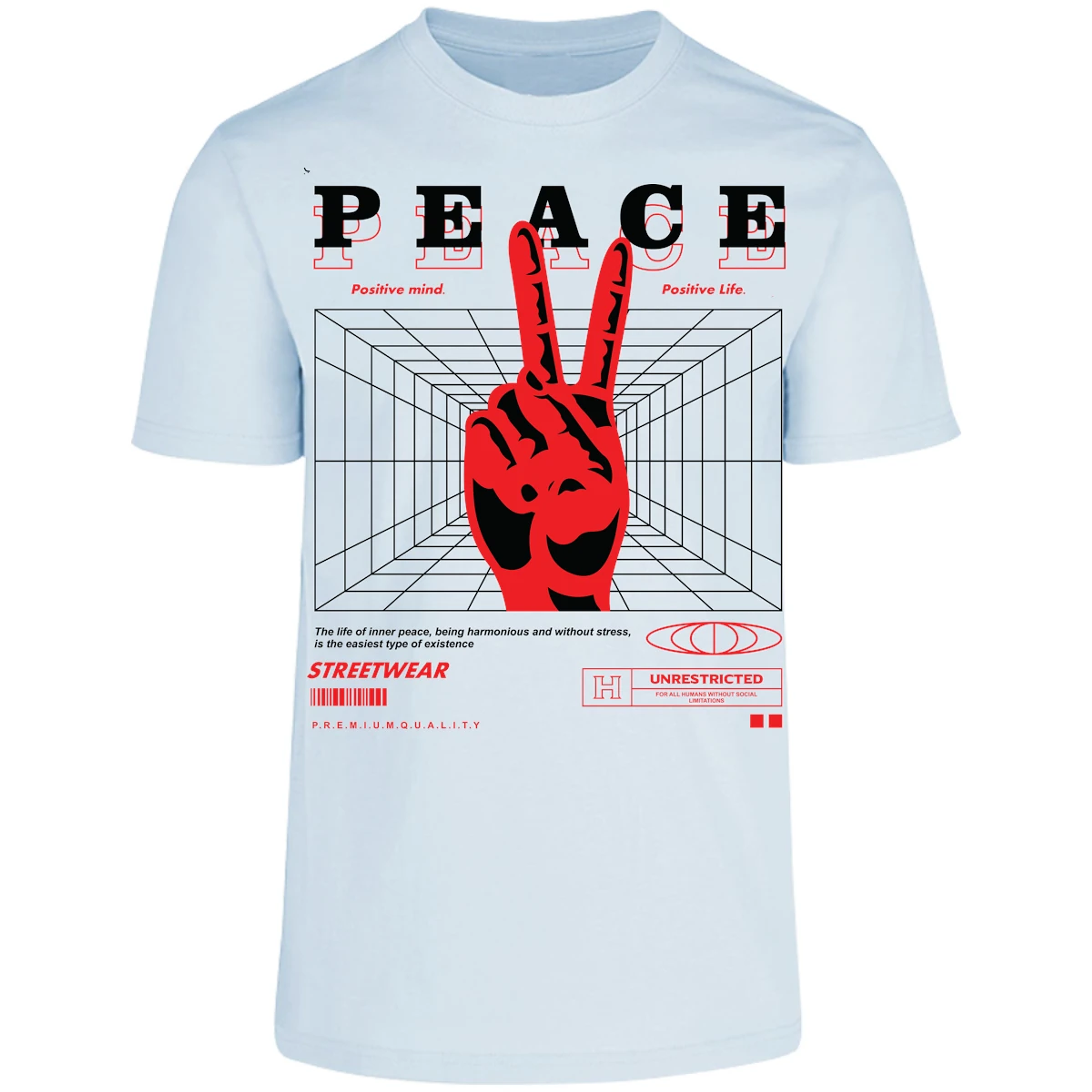 Playera Urbano Style Peace 404 para Adulto 11