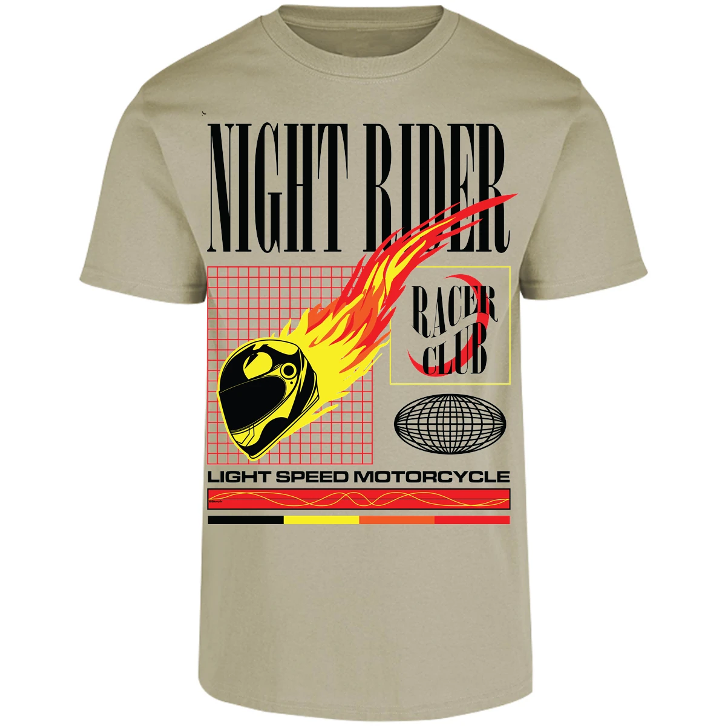 Playera Urbano Style Night Rider 2 para Adulto 25