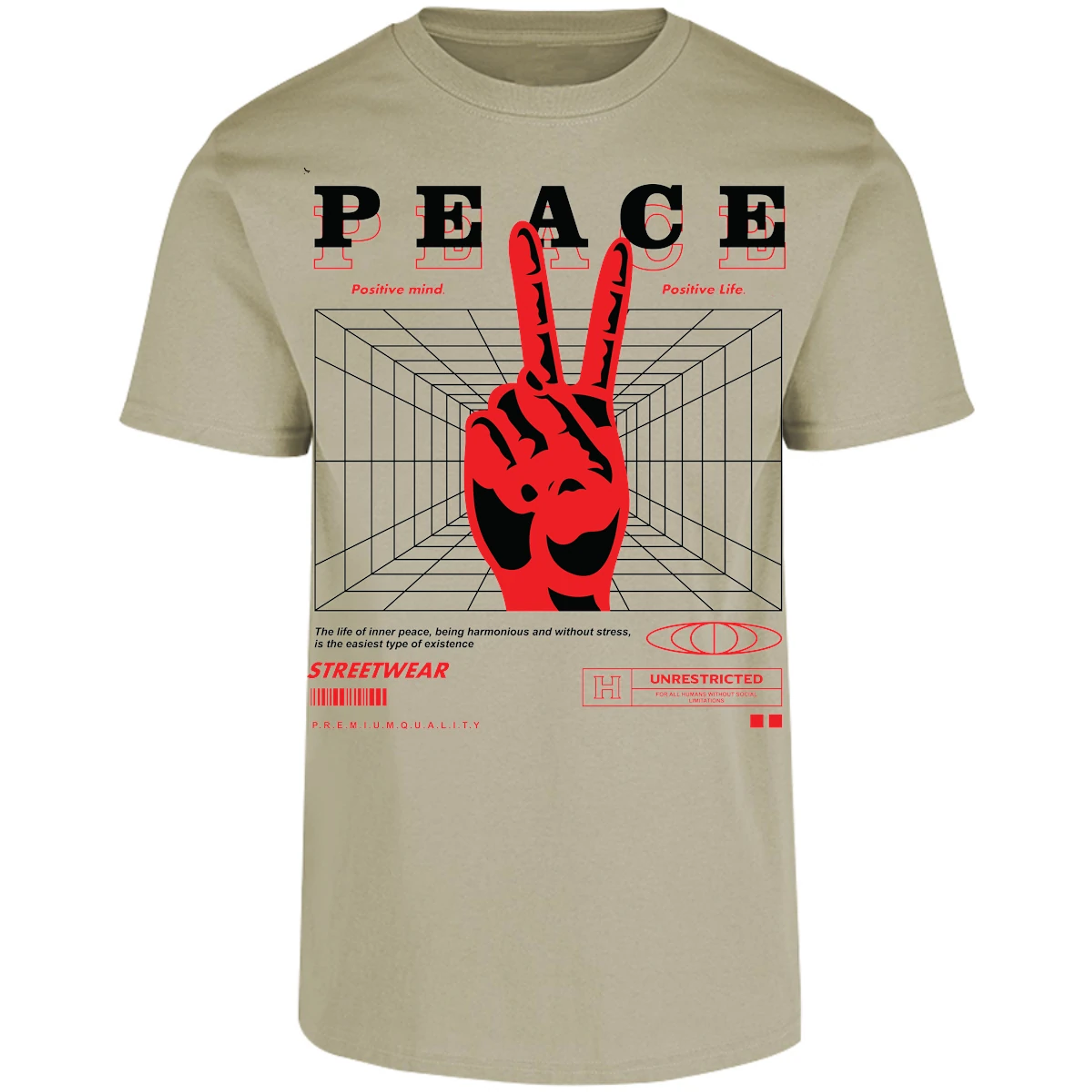 Playera Urbano Style Peace 404 para Adulto 12