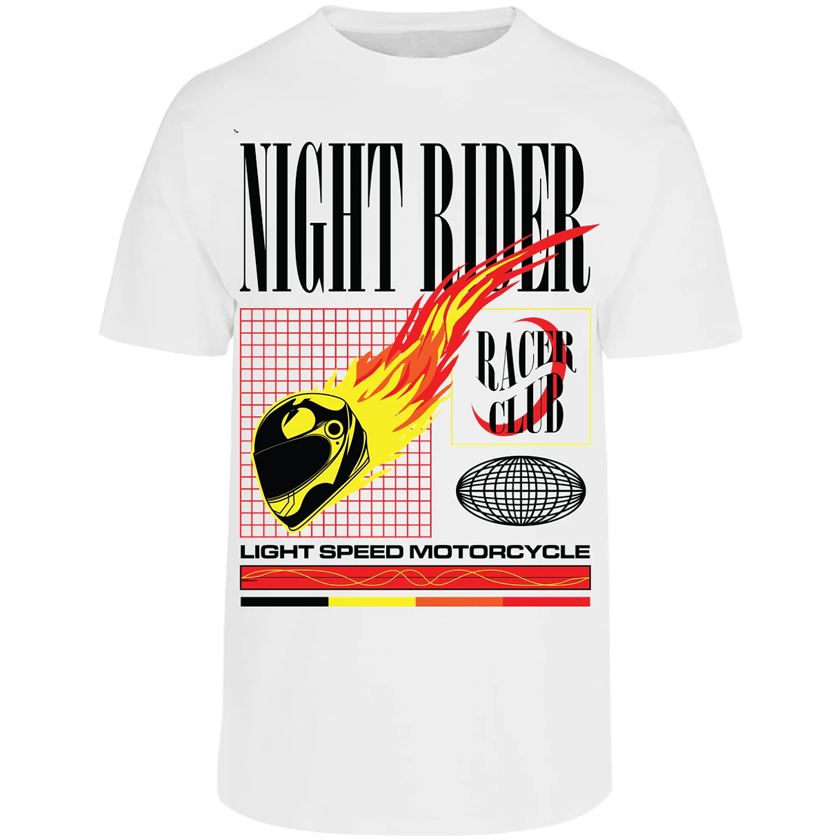 Playera Urbano Style Night Rider 2 para Adulto 11