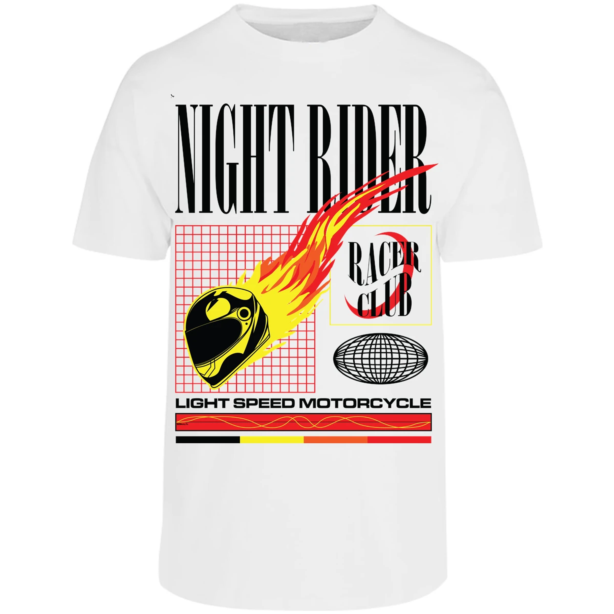Playera Urbano Style Night Rider 2 para Adulto 11