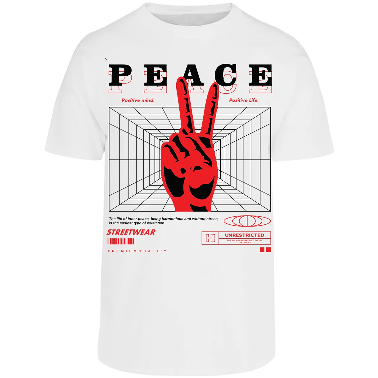 Playera Urbano Style Peace 404 para Adulto 4