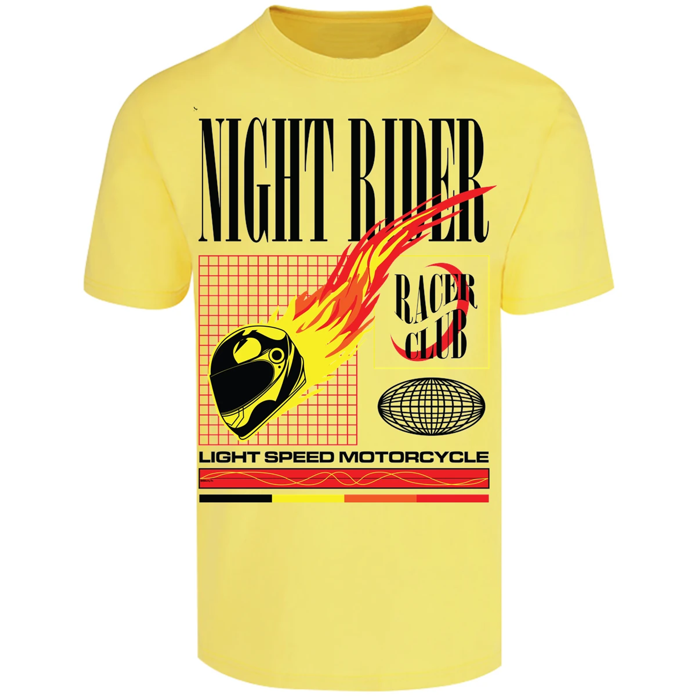 Playera Urbano Style Night Rider 2 para Adulto 23