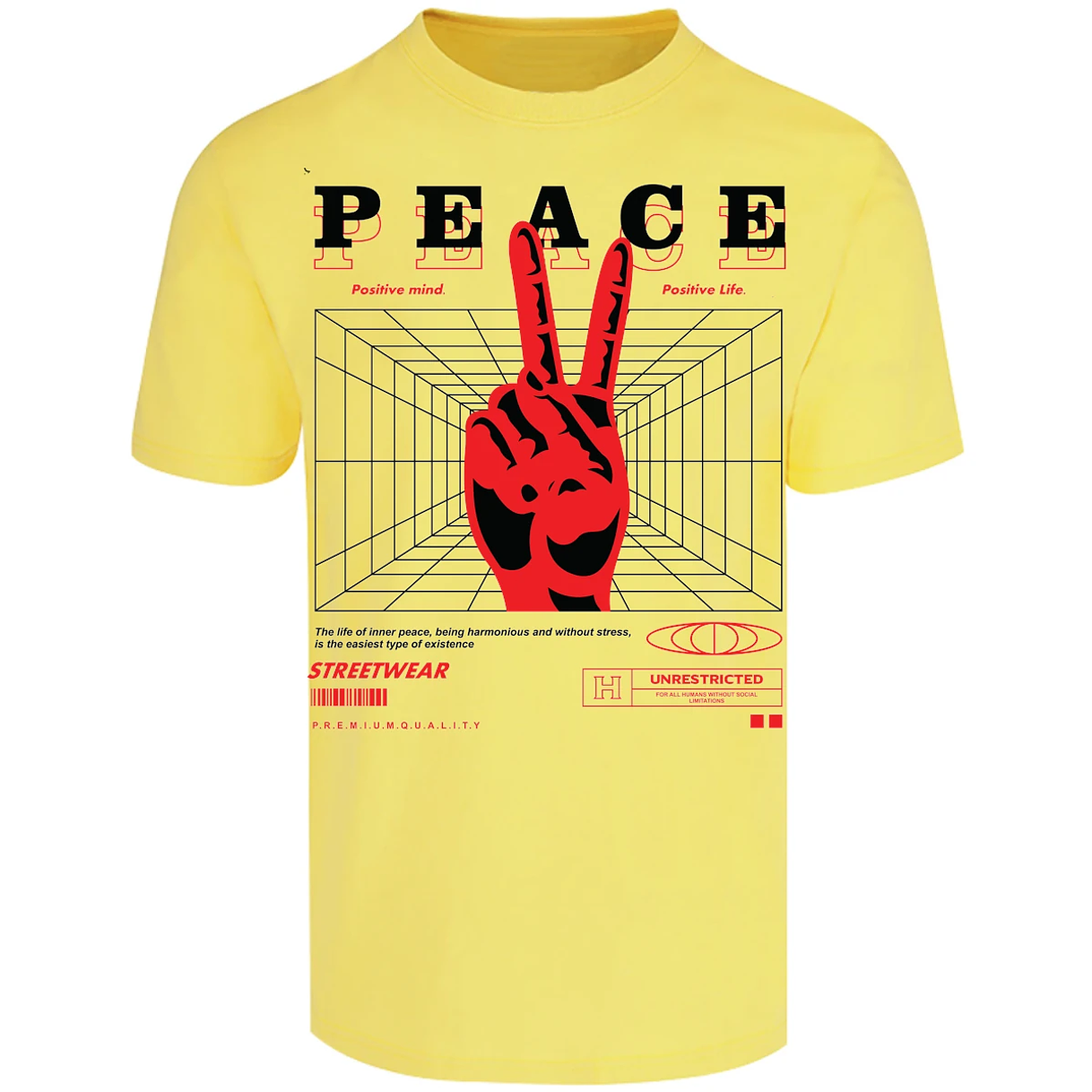 Playera Urbano Style Peace 404 para Adulto 17