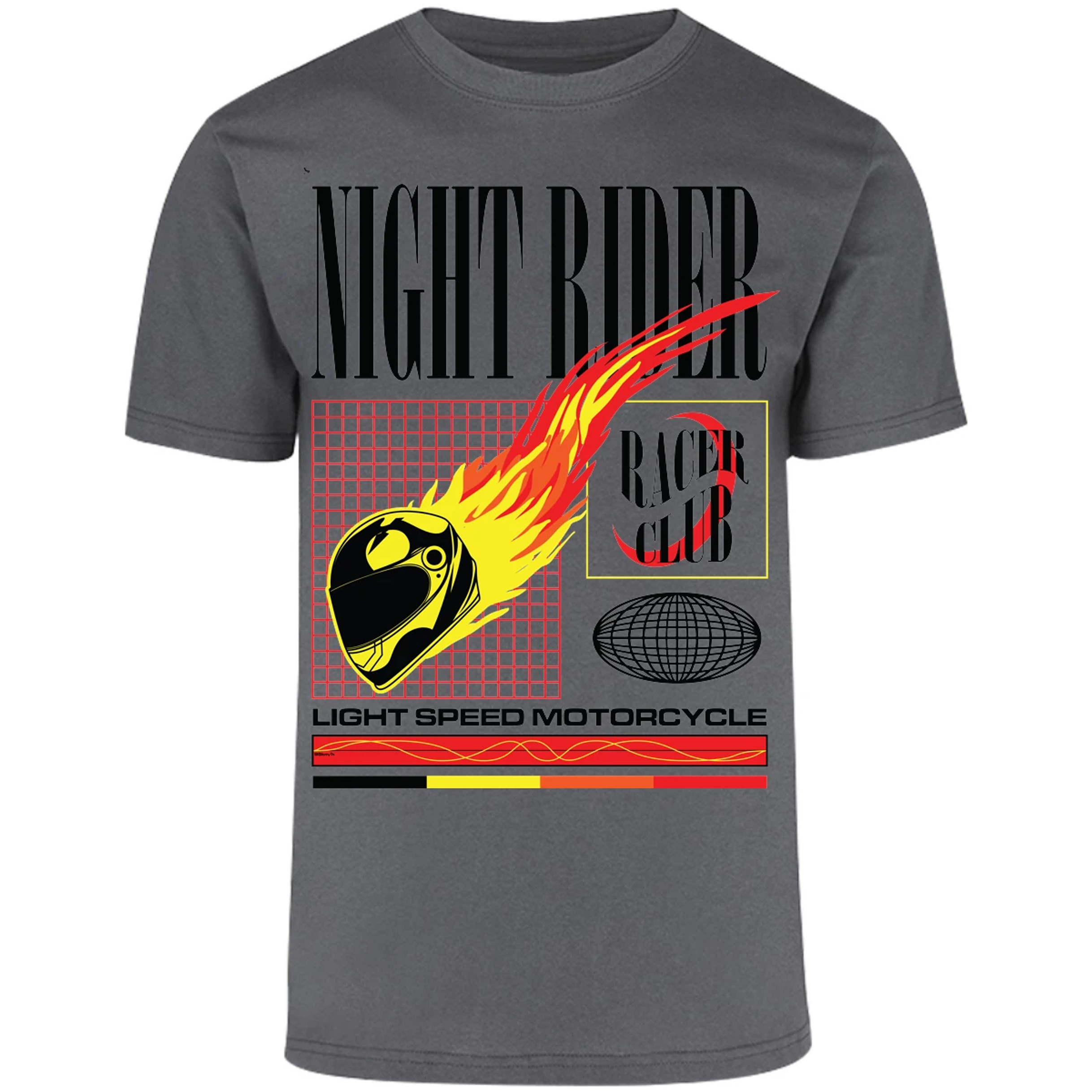 Playera Urbano Style Night Rider 2 para Adulto 27