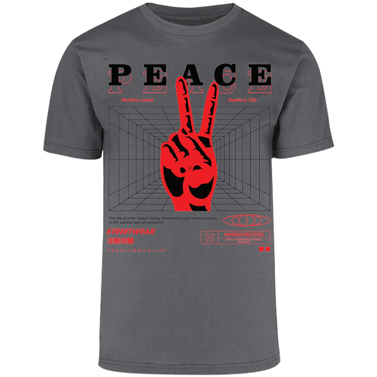 Playera Urbano Style Peace 404 para Adulto 5
