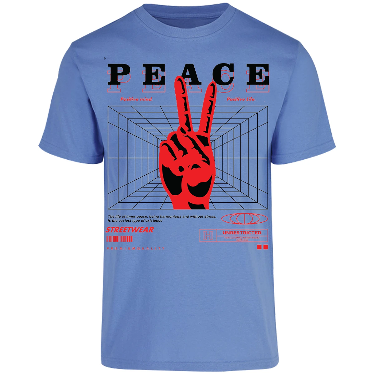 Playera Urbano Style Peace 404 para Adulto 13