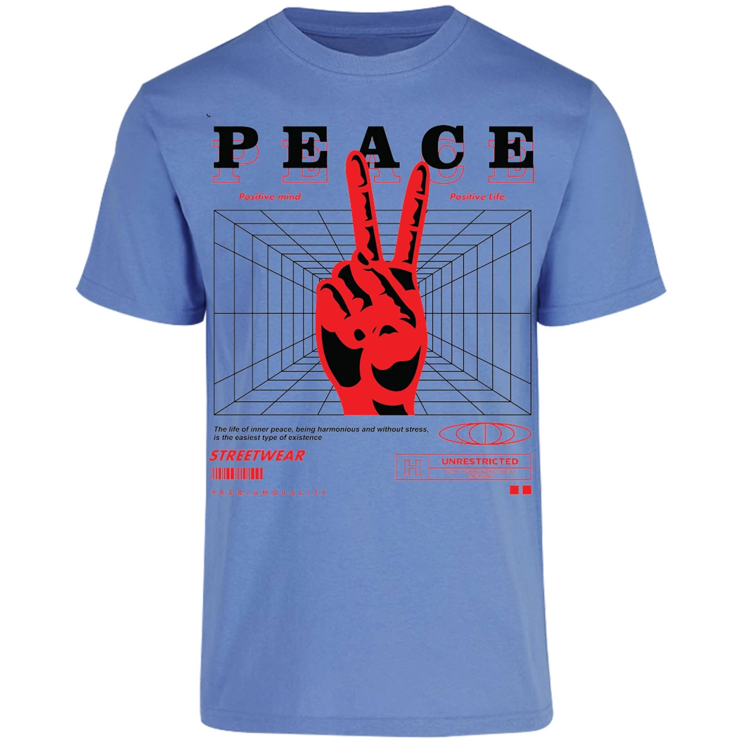 Playera Urbano Style Peace 404 para Adulto 13