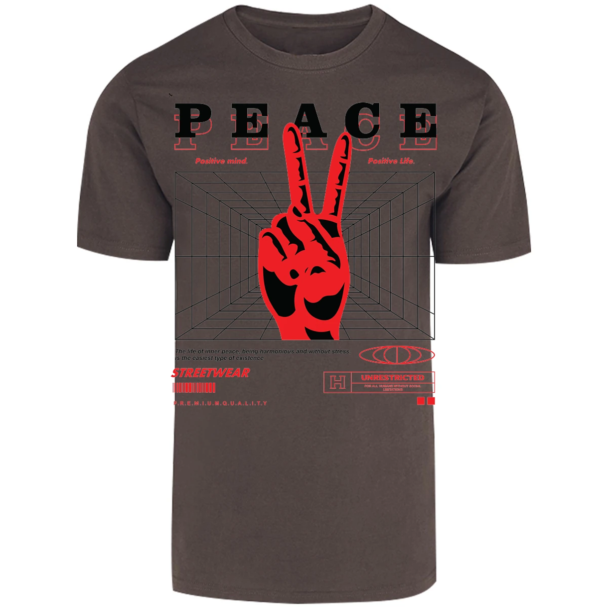 Playera Urbano Style Peace 404 para Adulto 22