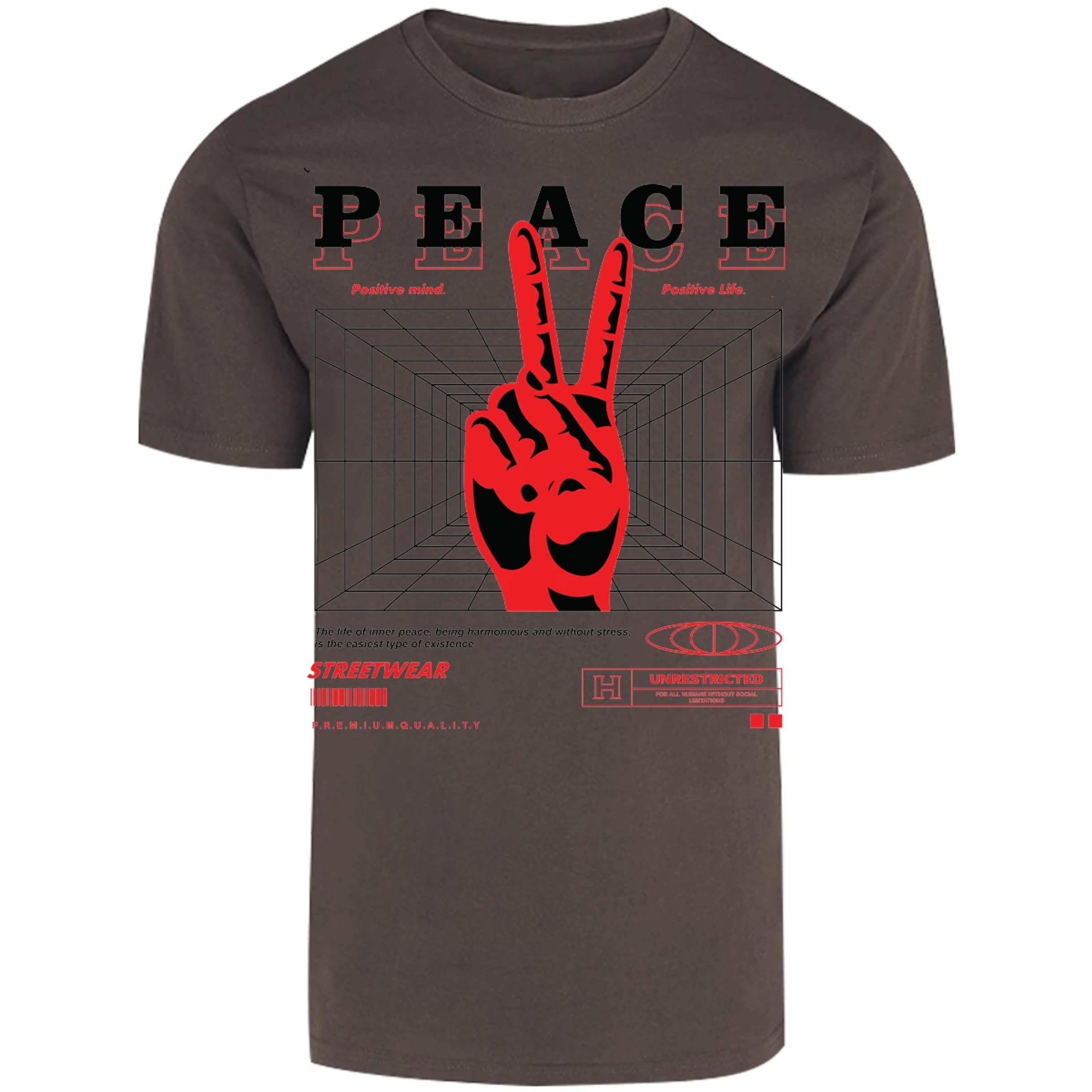 Playera Urbano Style Peace 404 para Adulto 22