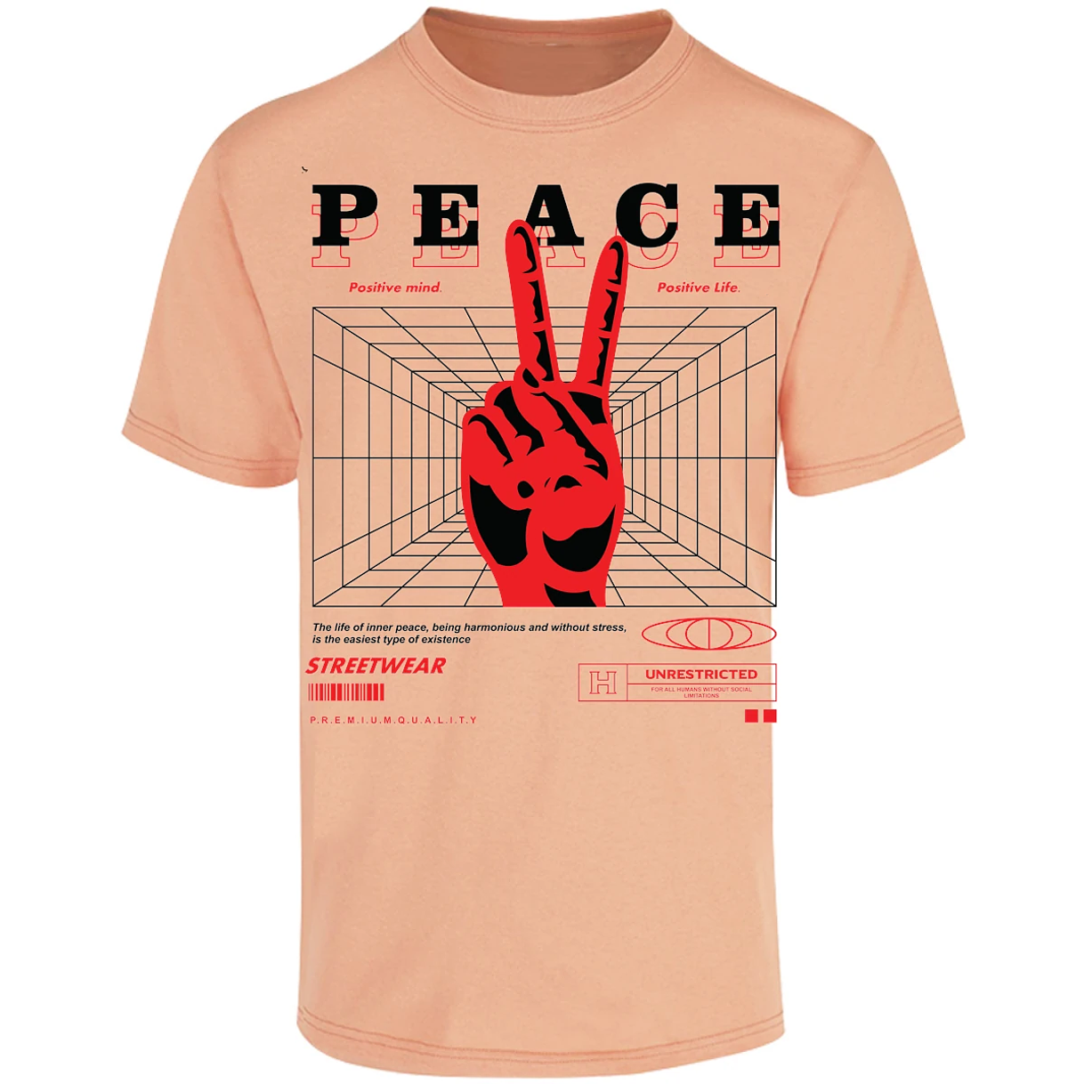 Playera Urbano Style Peace 404 para Adulto 6