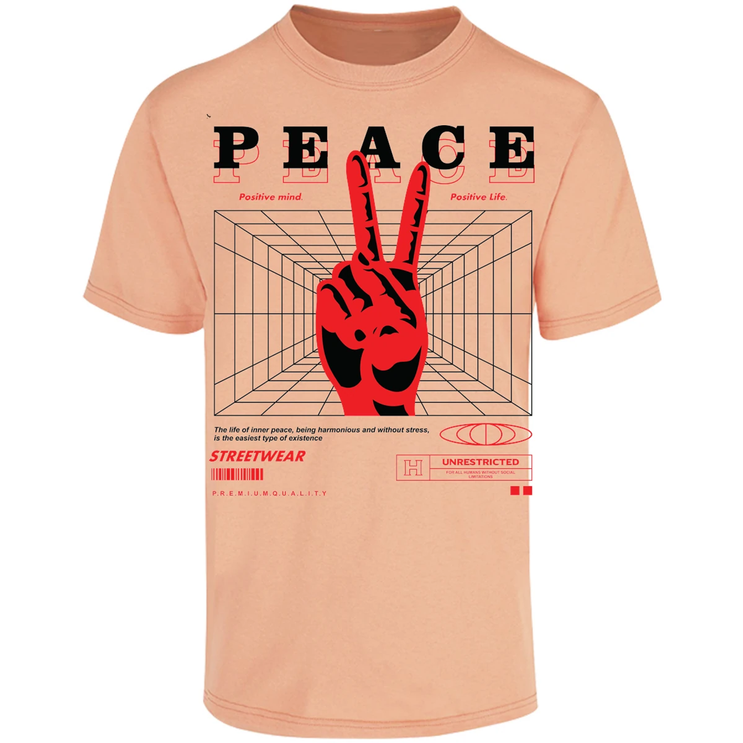 Playera Urbano Style Peace 404 para Adulto 6