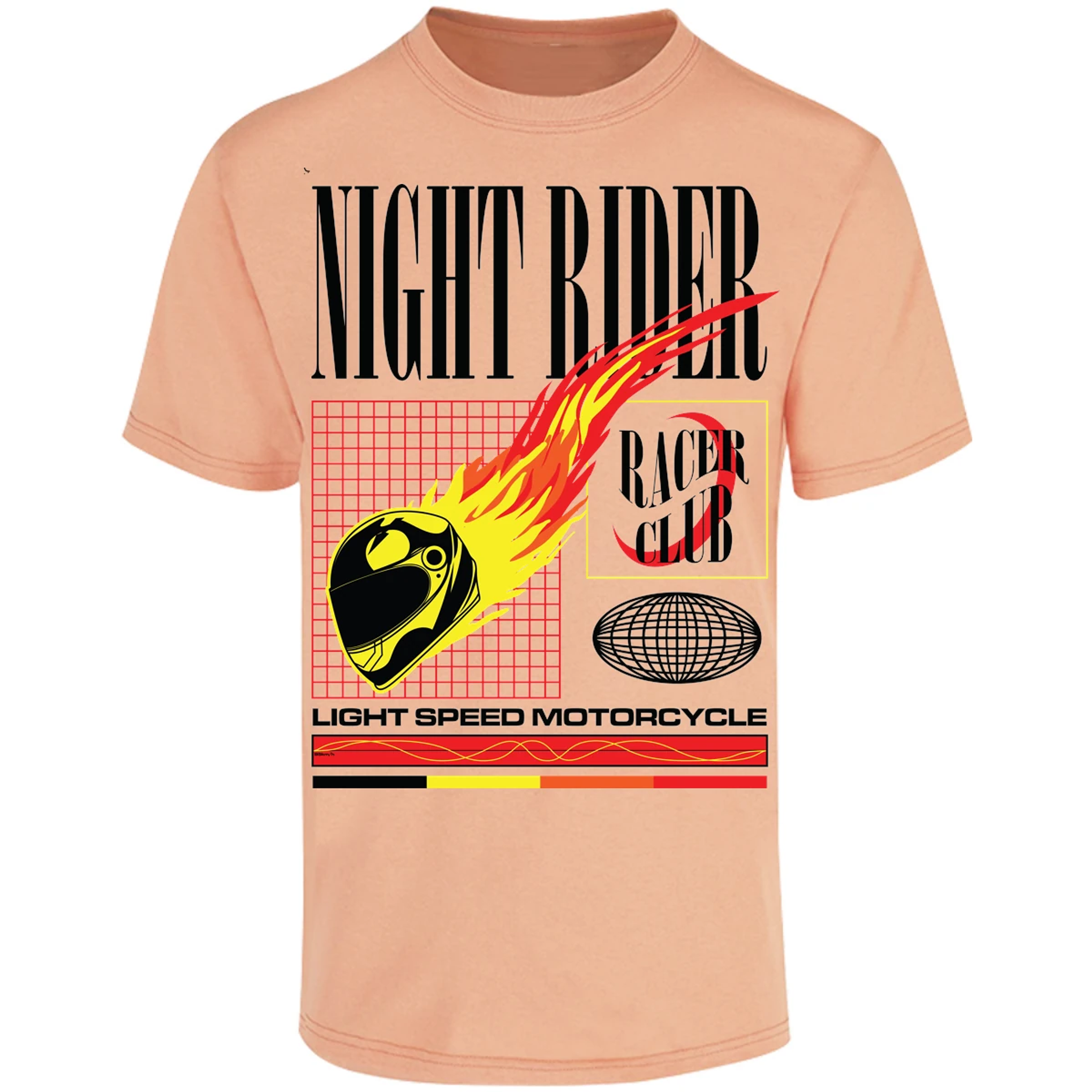 Playera Urbano Style Night Rider 2 para Adulto 26