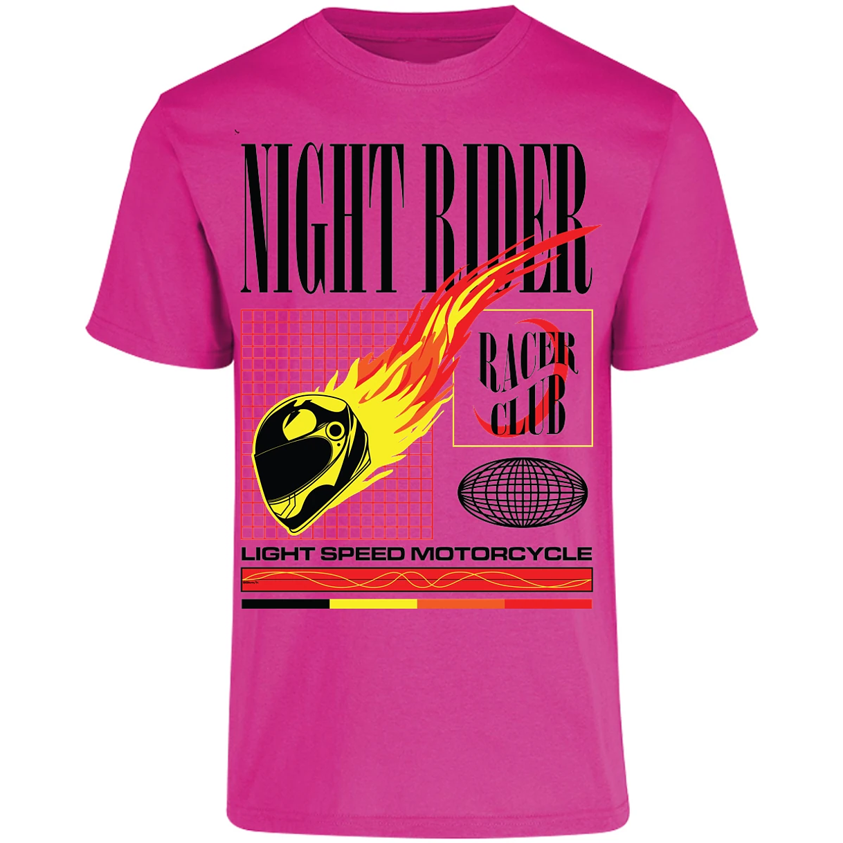 Playera Urbano Style Night Rider 2 para Adulto 6