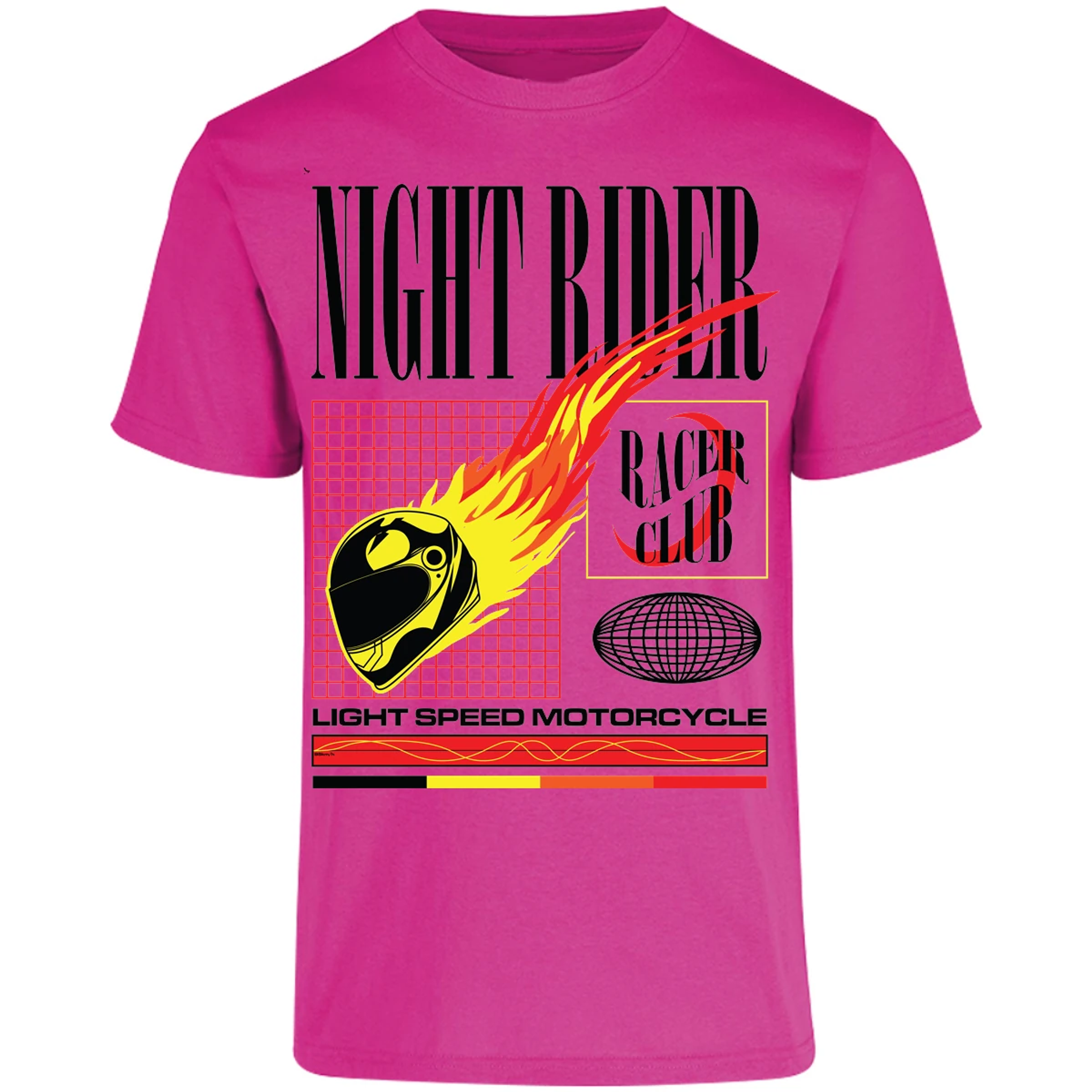 Playera Urbano Style Night Rider 2 para Adulto 6