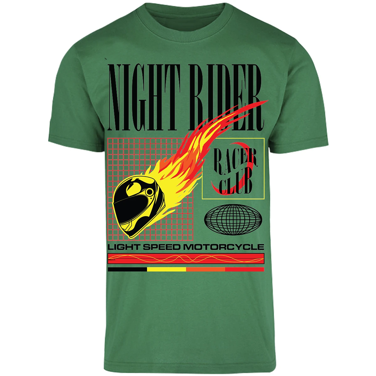 Playera Urbano Style Night Rider 2 para Adulto 12