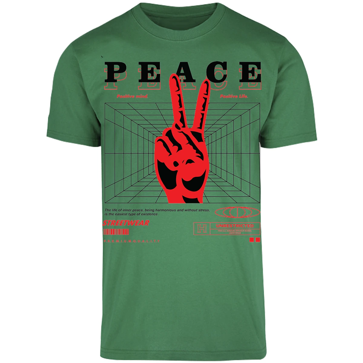 Playera Urbano Style Peace 404 para Adulto 26