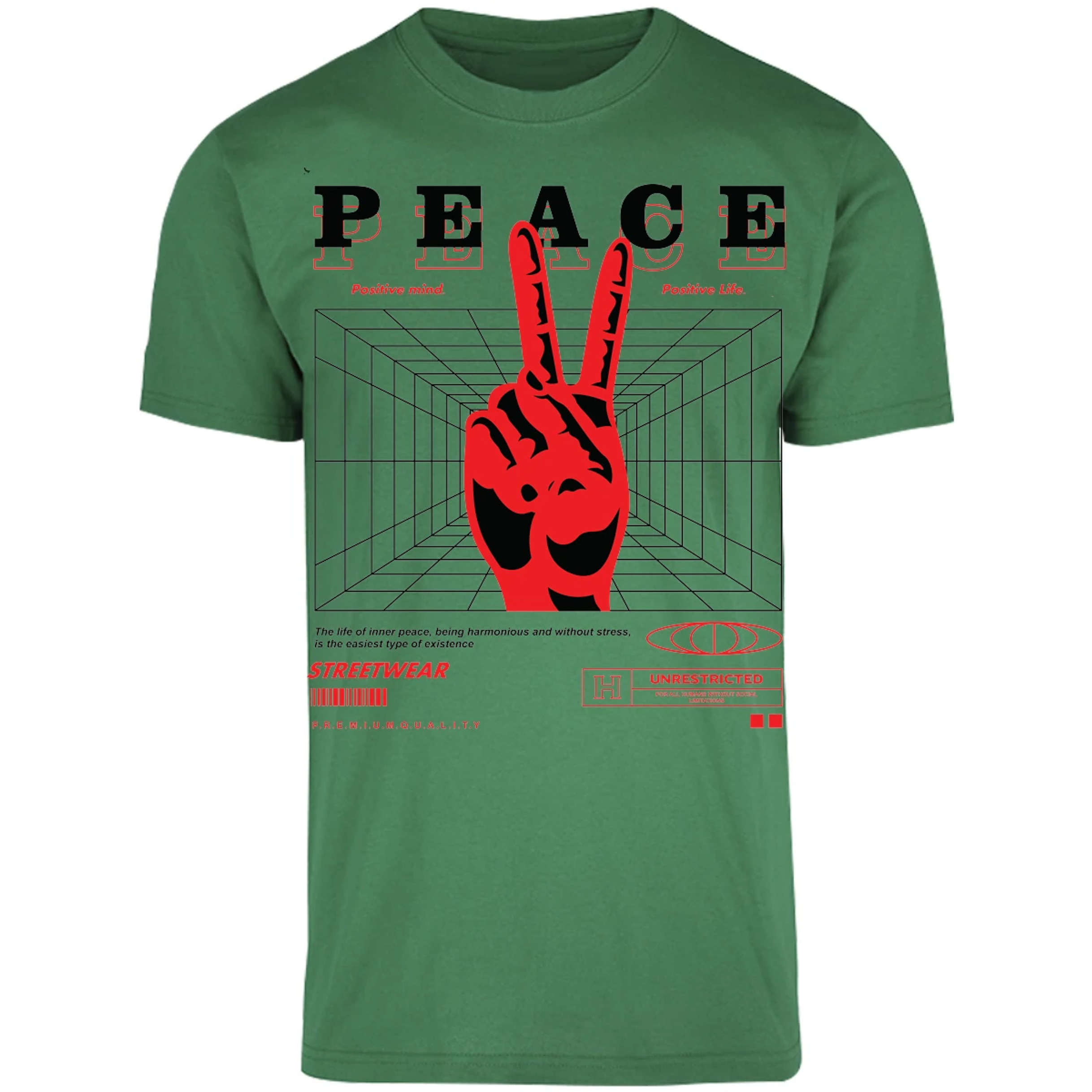 Playera Urbano Style Peace 404 para Adulto 26