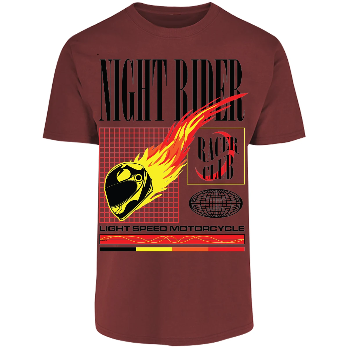 Playera Urbano Style Night Rider 2 para Adulto 15