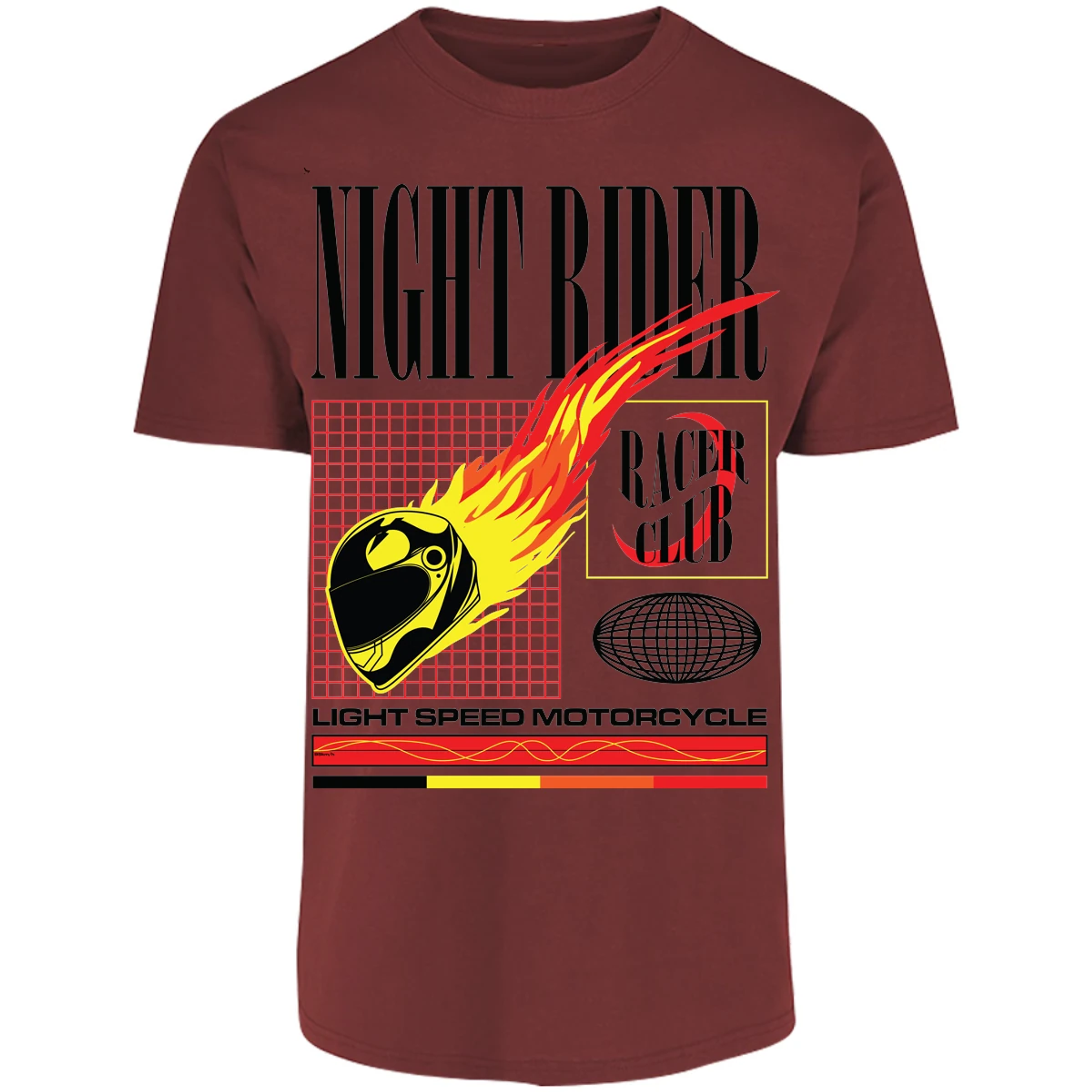 Playera Urbano Style Night Rider 2 para Adulto 15