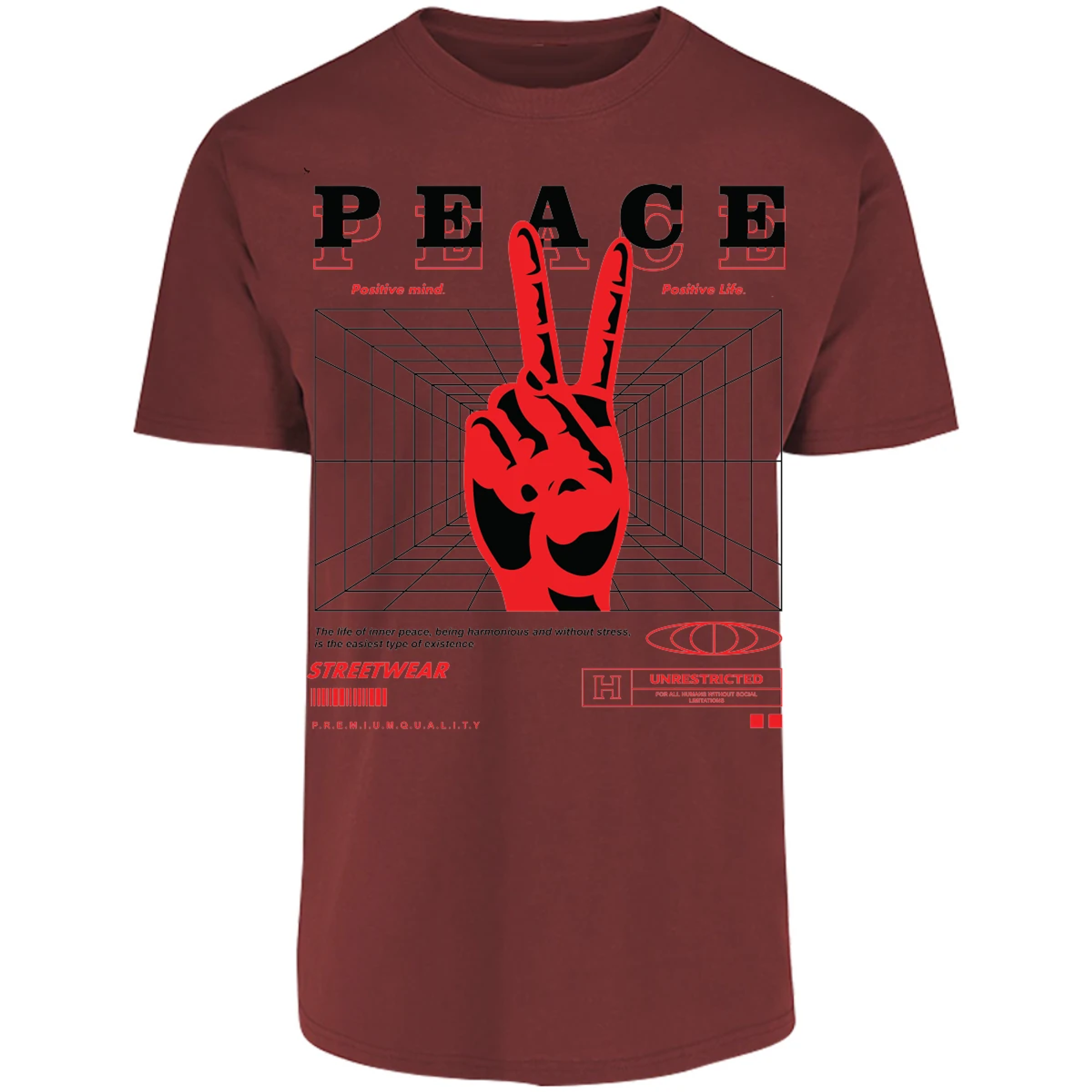 Playera Urbano Style Peace 404 para Adulto 16