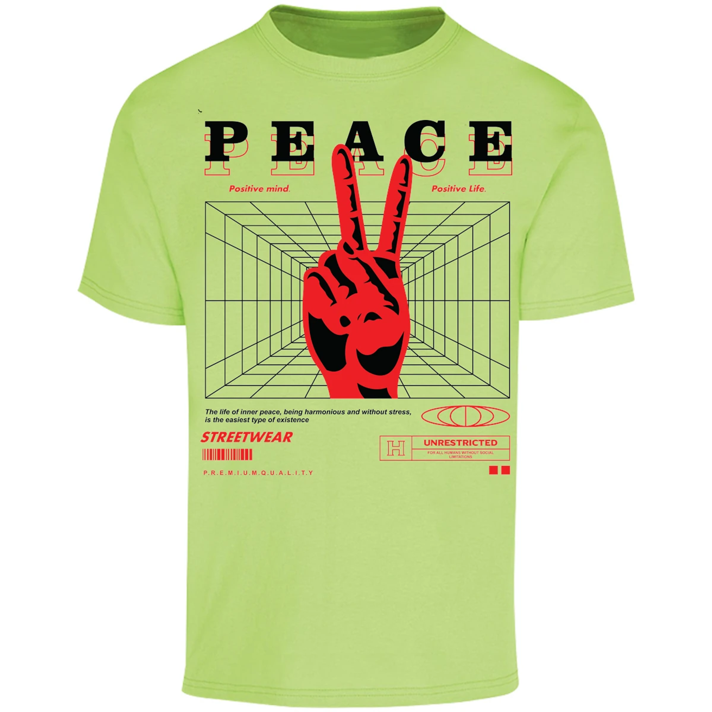 Playera Urbano Style Peace 404 para Adulto 2