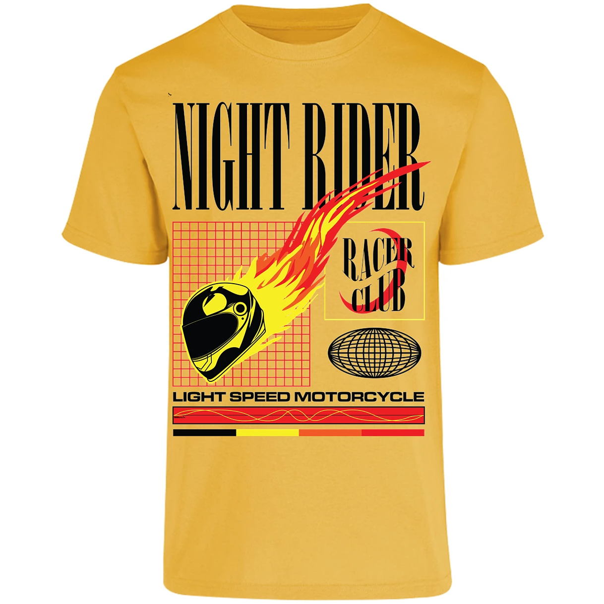 Playera Urbano Style Night Rider 2 para Adulto 14