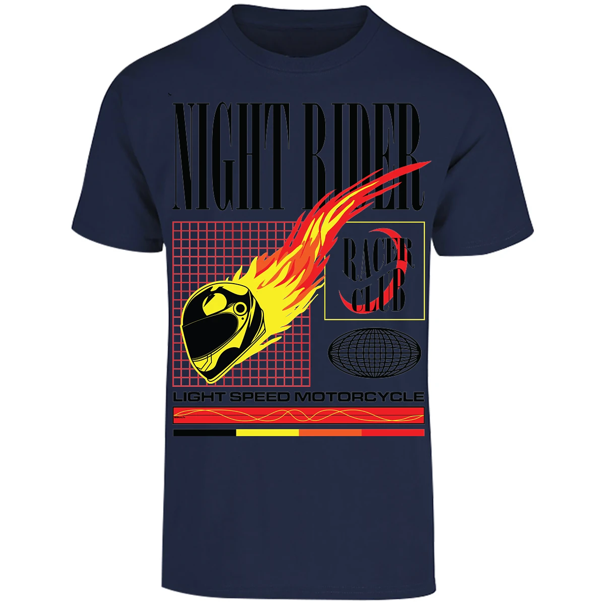 Playera Urbano Style Night Rider 2 para Adulto 3