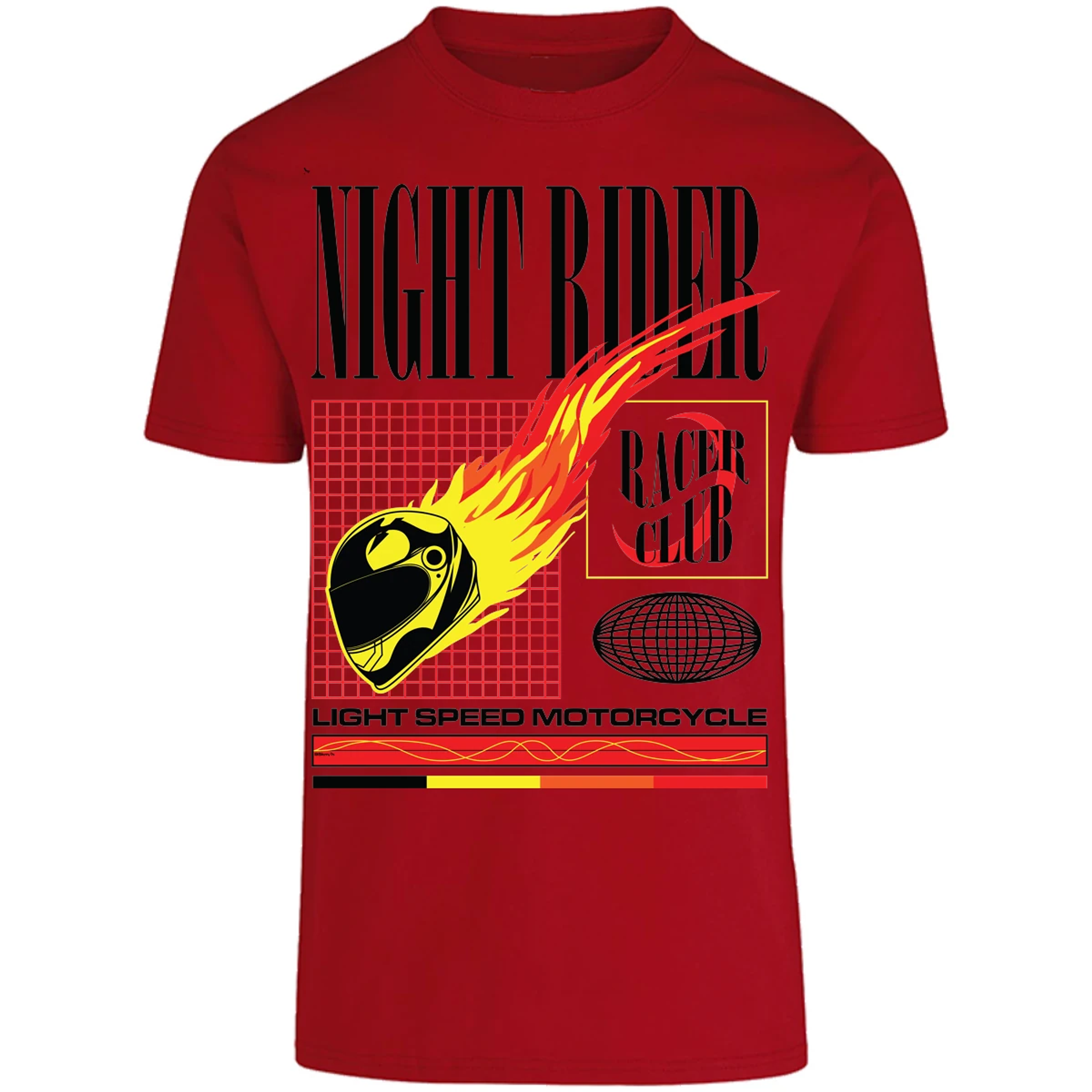 Playera Urbano Style Night Rider 2 para Adulto 5